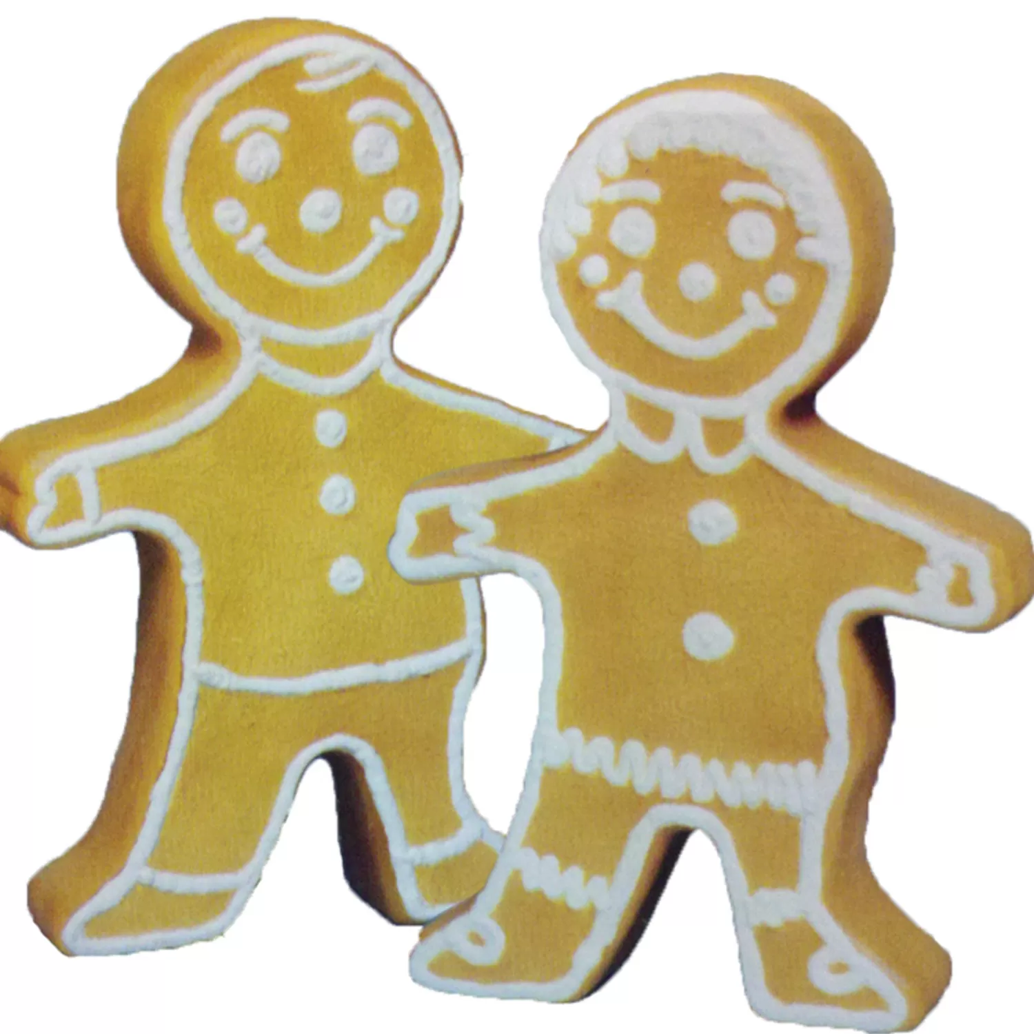 The Jolly Christmas Shop Gingerbread | The Candy Shop | 24" Double Sided Gingerbread Blow Mold Outdoor Christmas Decor 75560