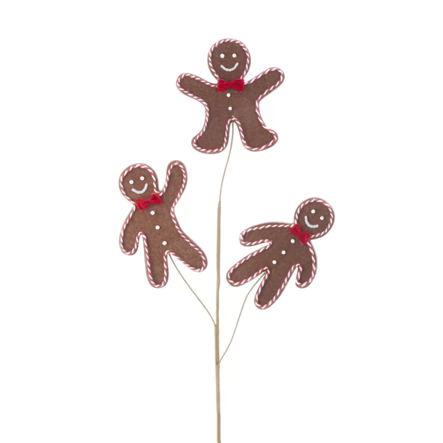 The Jolly Christmas Shop Jingle And Cocoa | Gingerbread | 25" Gingerbread Christmas Tree Spray C6958
