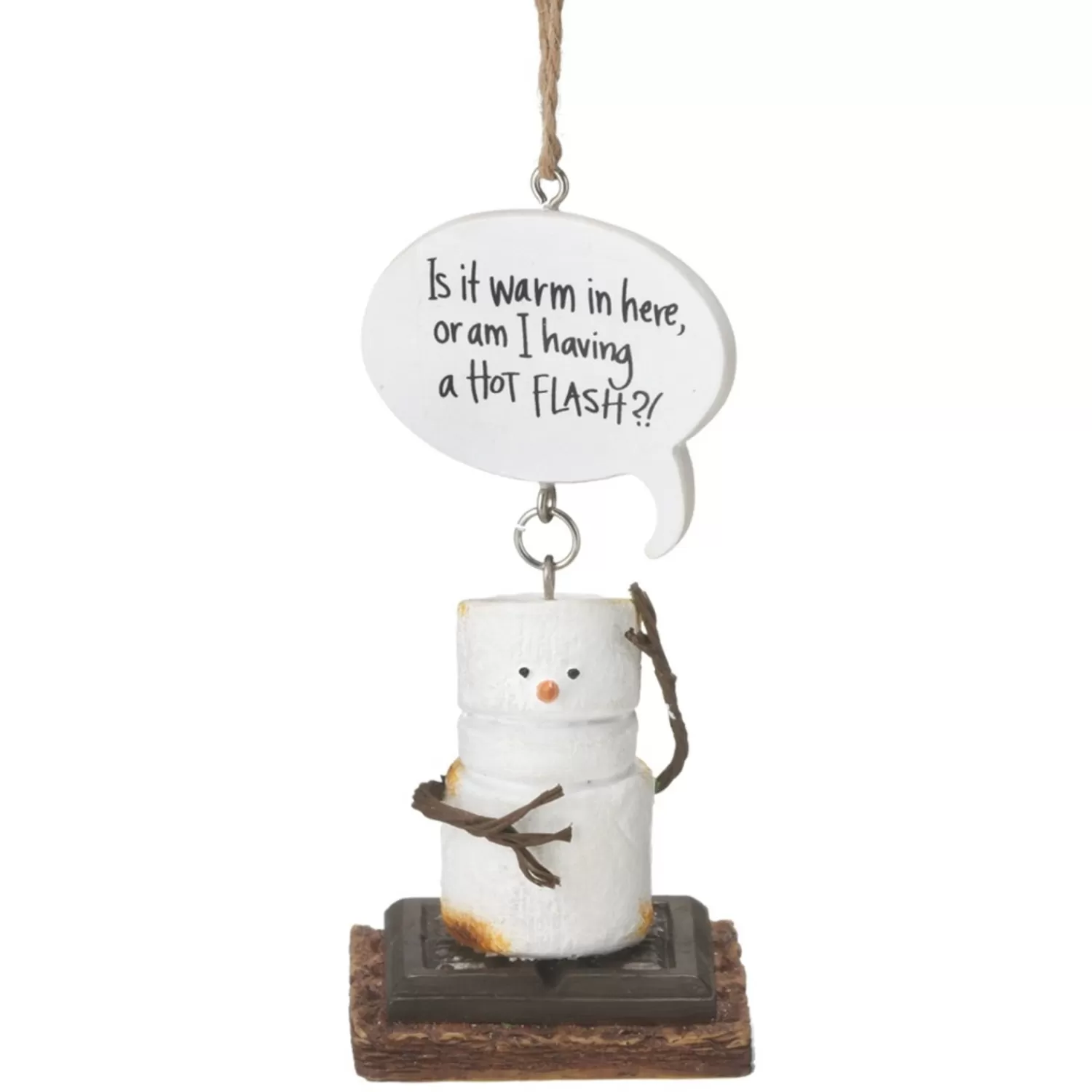 The Jolly Christmas Shop Food | 2" Hot Flash S'mores Christmas Ornament 111720