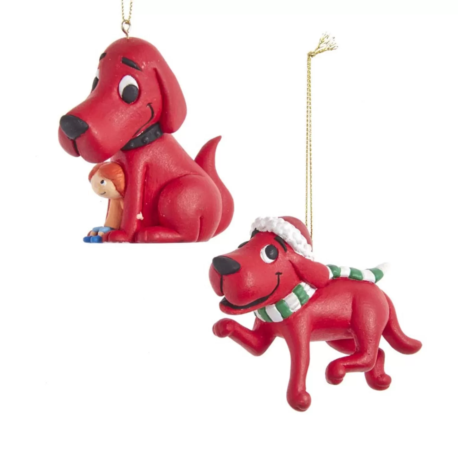 The Jolly Christmas Shop Lincensed·Clifford The Big Red Dog | Storybook And Legends | 3" Clifford The Big Red Dog Blow Mold Ornament CRD1201