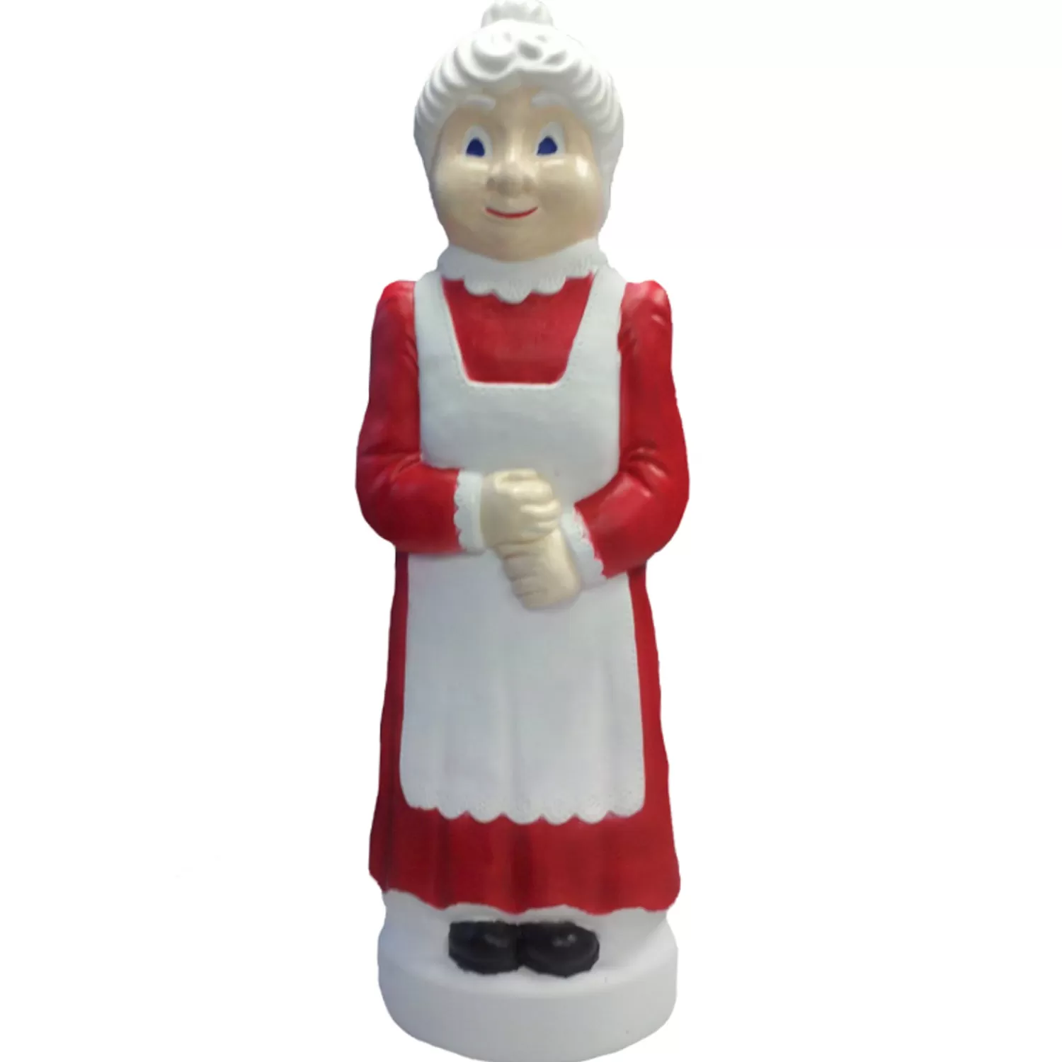 The Jolly Christmas Shop Outdoor Lighted Decorations | Christmas Blow Molds | 40" Mrs. Claus Blow Mold Christmas Outdoor Decor 74180
