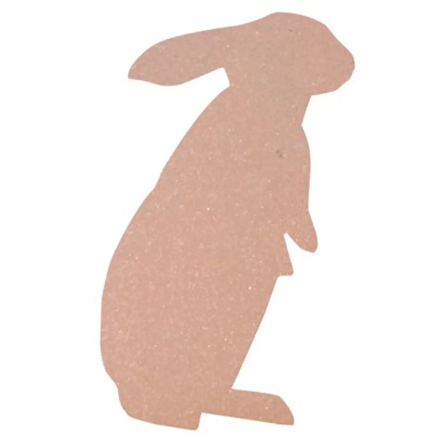 The Jolly Christmas Shop Signs | Figurines | Bethany Lowe Set Of 4 Metal Glittered Easter Bunny Silhouette Decoration TF0109