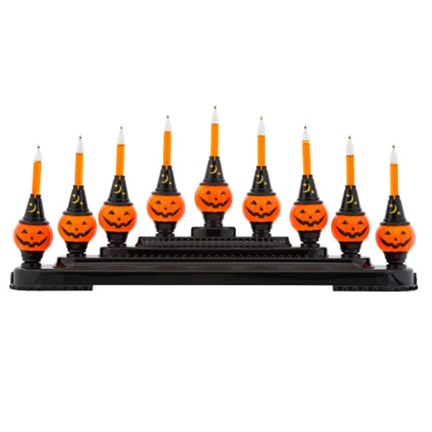 The Jolly Christmas Shop Shiny Brite Halloween | Halloween Lights | Christopher Radko Shiny Brite Halloween Bubble Bright Pumpkin Light Candolier 4027908