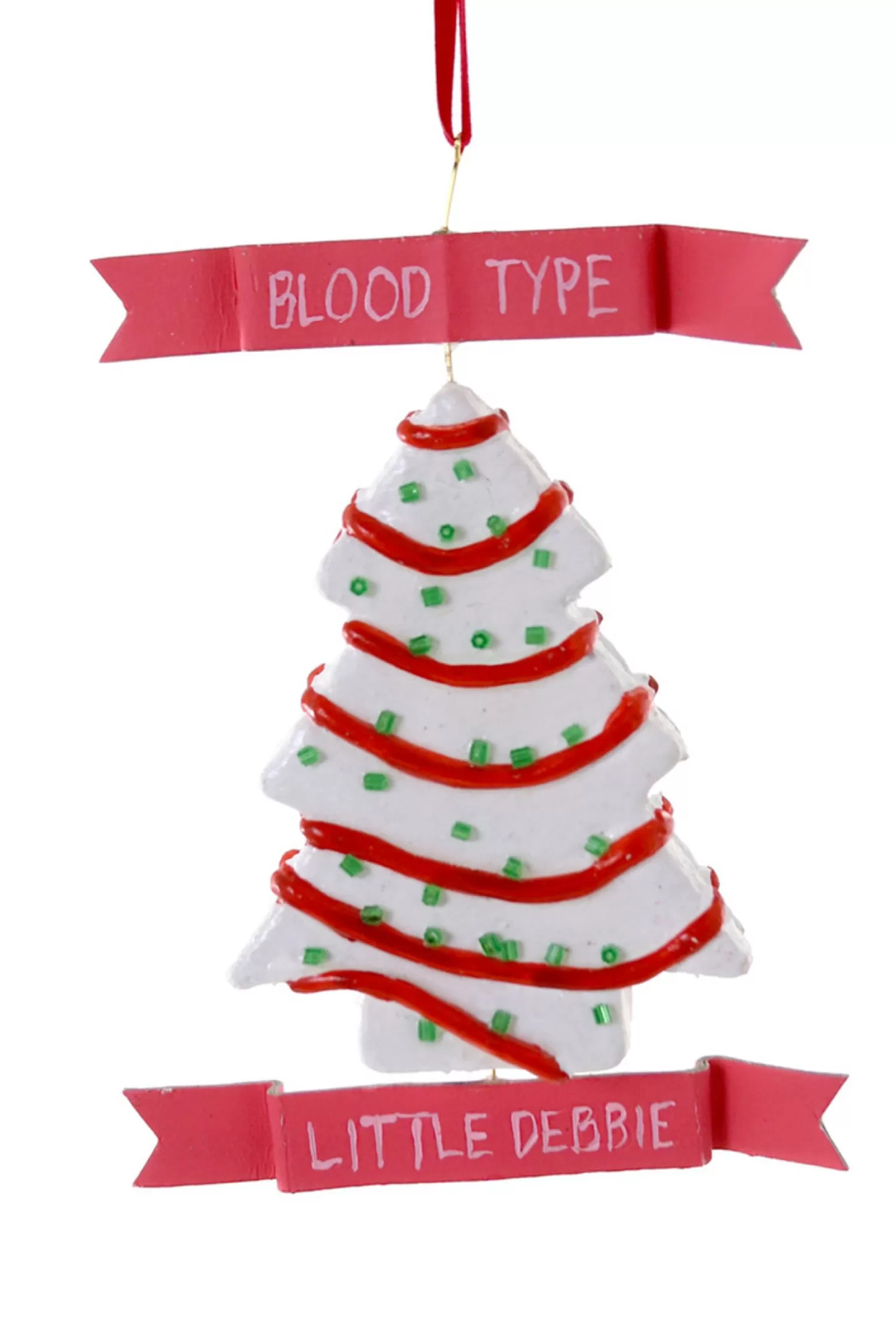 The Jolly Christmas Shop The Candy Shop | Candy And Food | Cody Foster 5" Christmas Tree Cake Christmas Ornament PO-4739