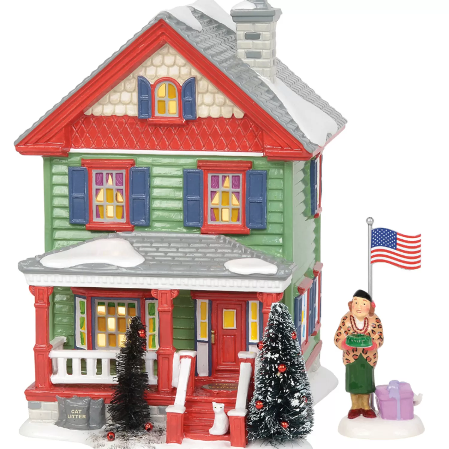 The Jolly Christmas Shop Lampoon's Christmas Vacation | Department 56 Christmas Vacation Village Aunt Bethany And House Set