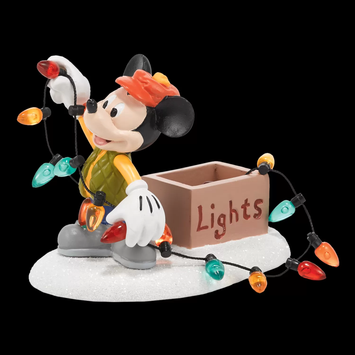 The Jolly Christmas Shop Disney | Department 56 Disney Village Mickey Lights Up Christmas 4038634