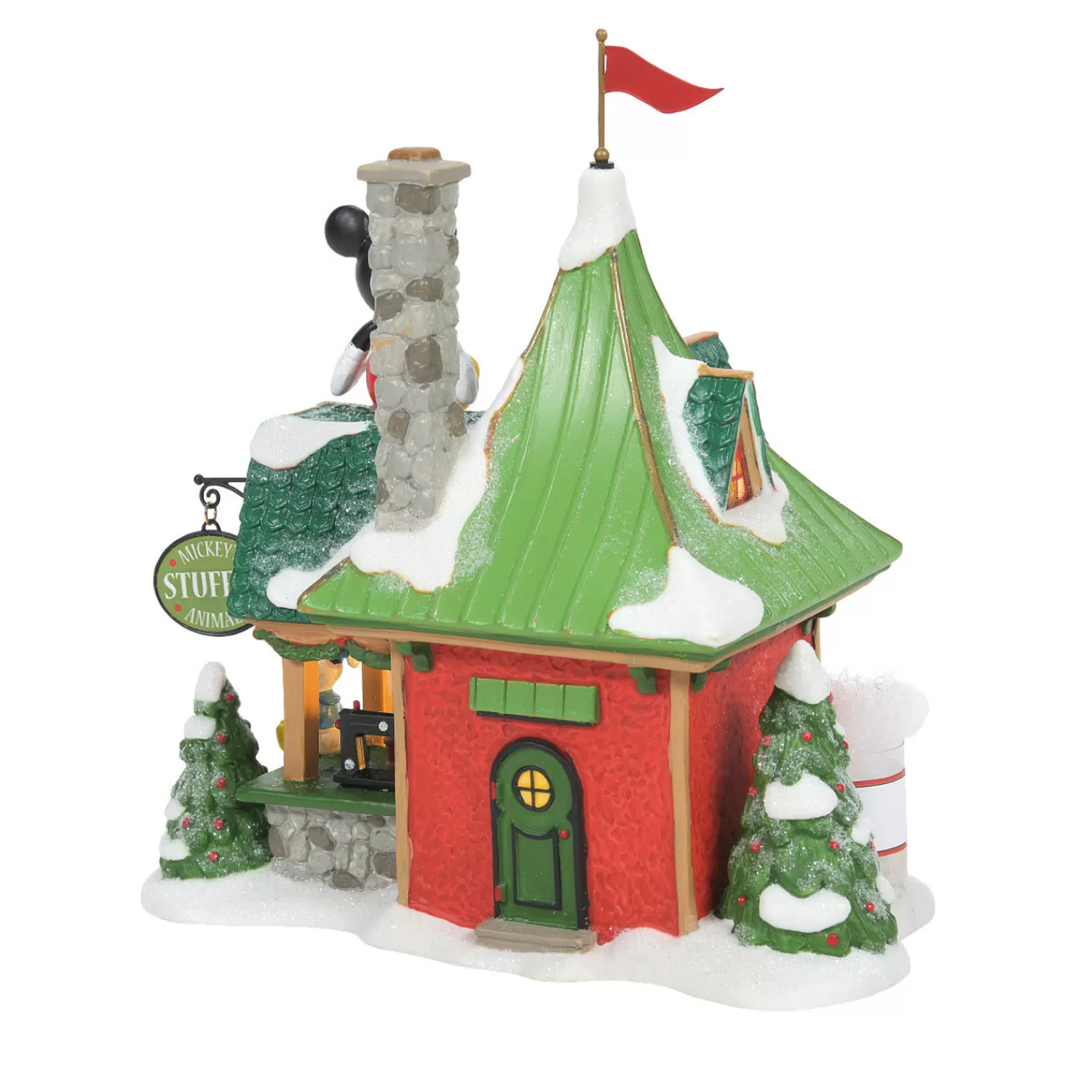 The Jolly Christmas Shop Disney | Department 56 Disney Village Mickey's Stuffed Animals Building 6007614