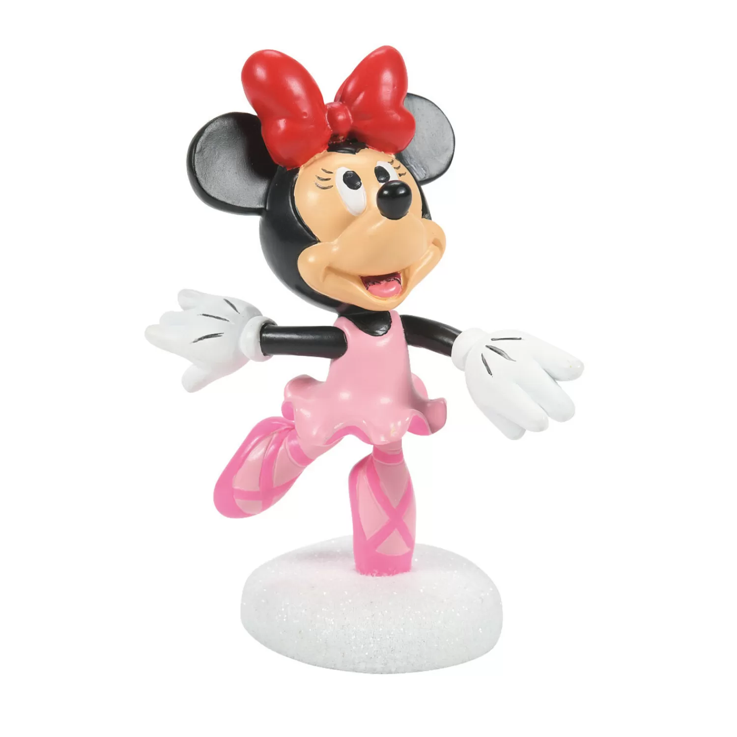 The Jolly Christmas Shop Disney | Department 56 Disney Village Minnie's Arabesque Figure 6007178