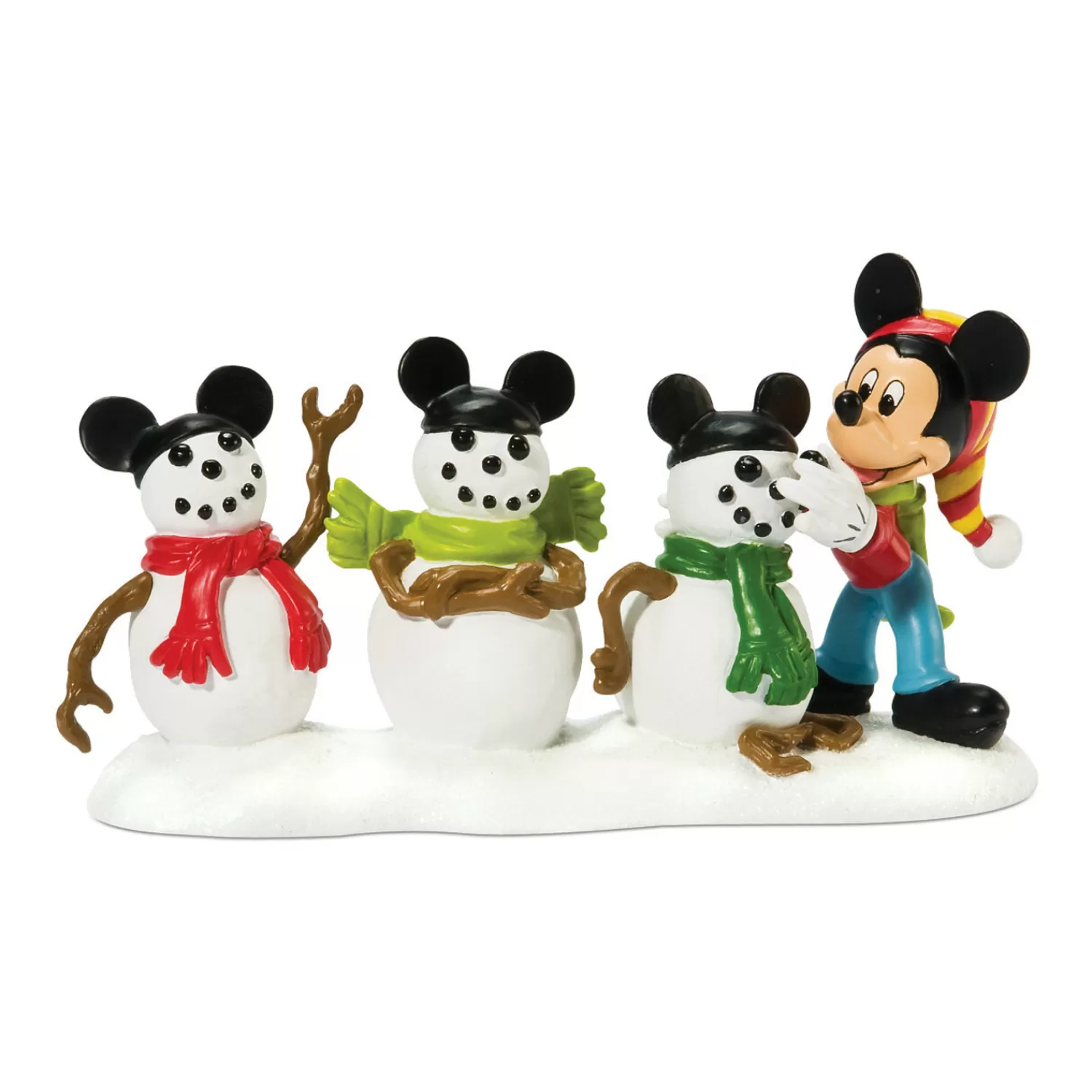 The Jolly Christmas Shop Disney | Department 56 Disney Village The Three Mouseketeers Figure 811289