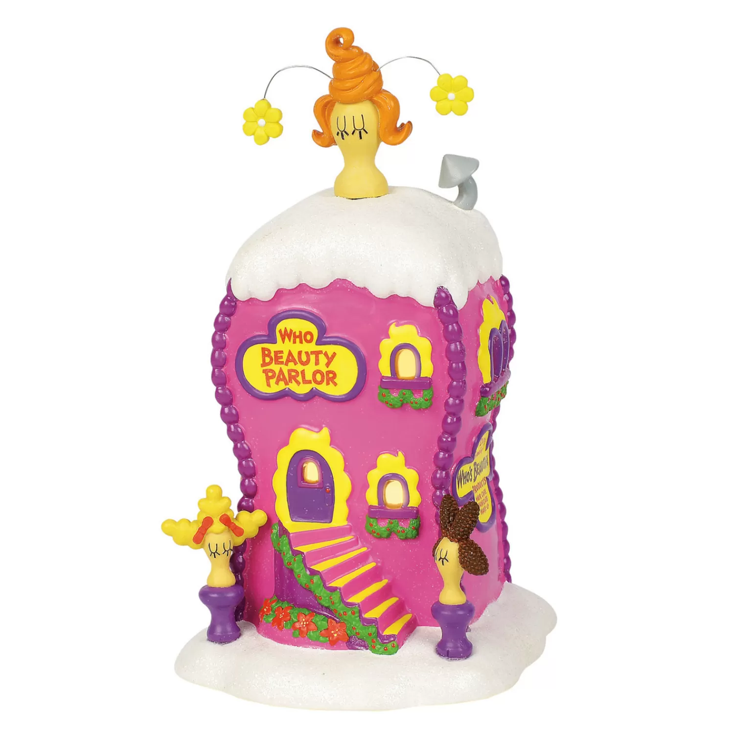 The Jolly Christmas Shop Grinch | Department 56 Grinch Village Who La La Boutique Building 4059422