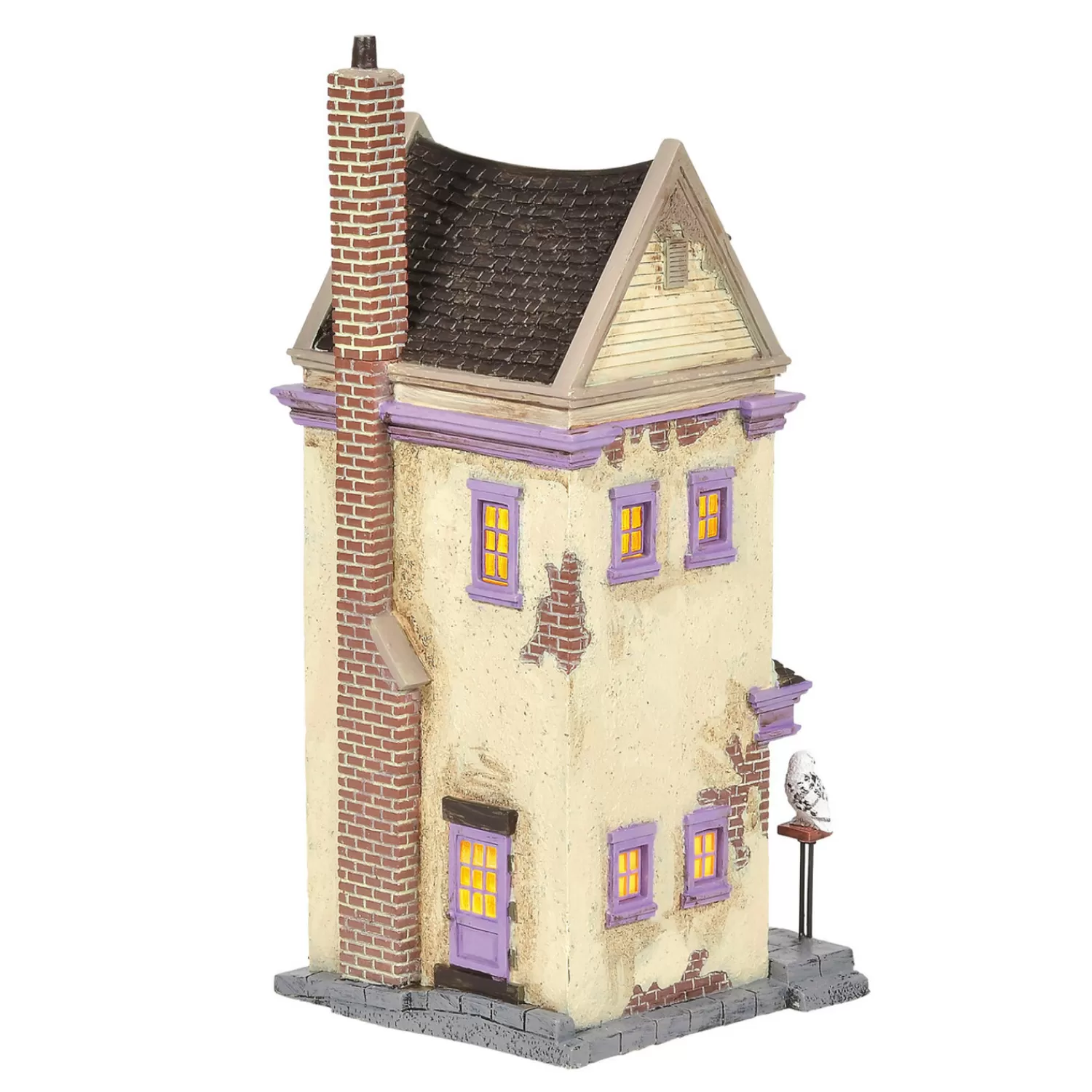 The Jolly Christmas Shop Harry Potter | Department 56 Harry Potter Village Eeylops Owl Emporium Building 6005614