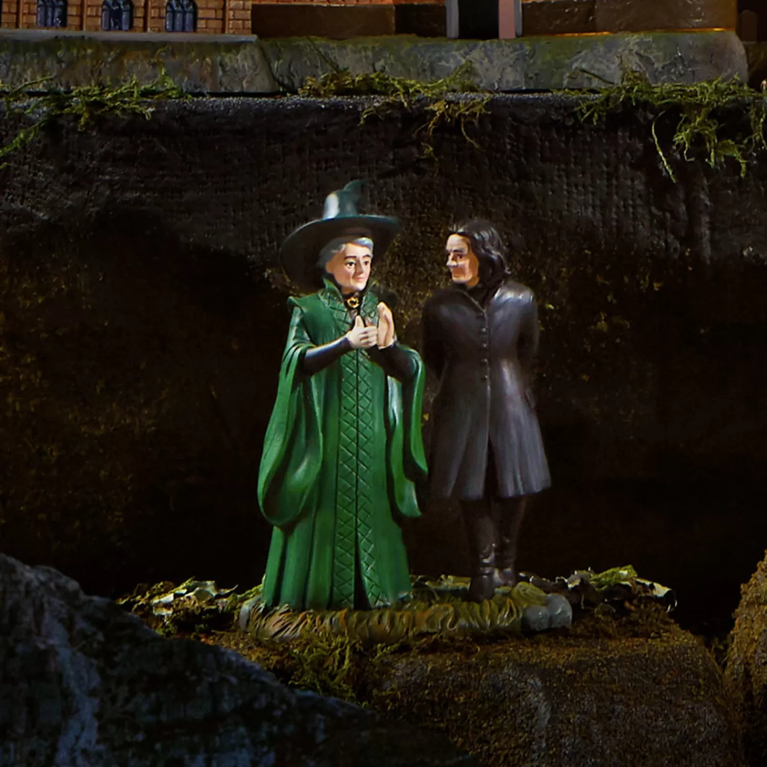 The Jolly Christmas Shop Harry Potter | Department 56 Harry Potter Village Snape & McGonagall Figure 6003331