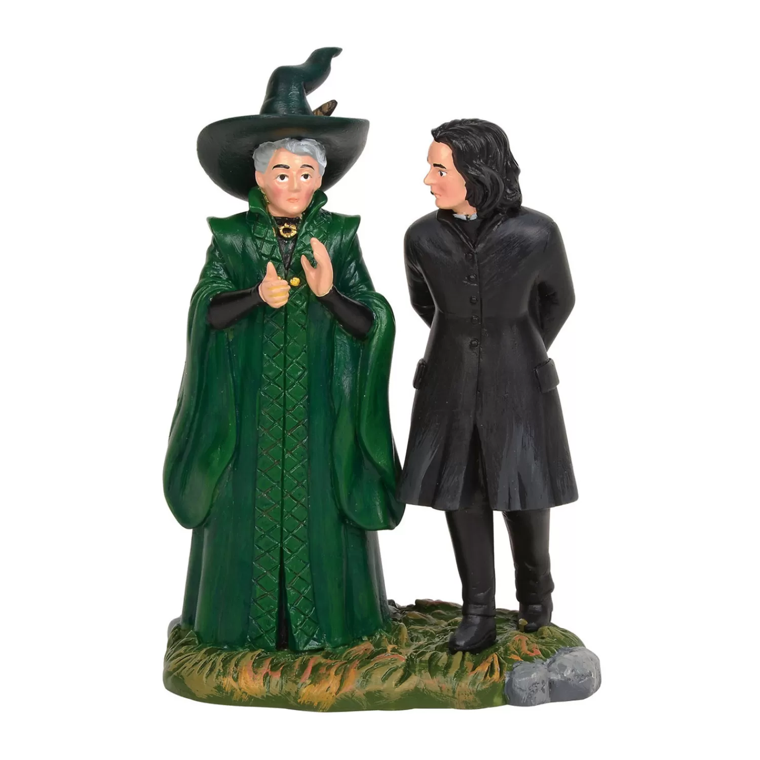 The Jolly Christmas Shop Harry Potter | Department 56 Harry Potter Village Snape & McGonagall Figure 6003331