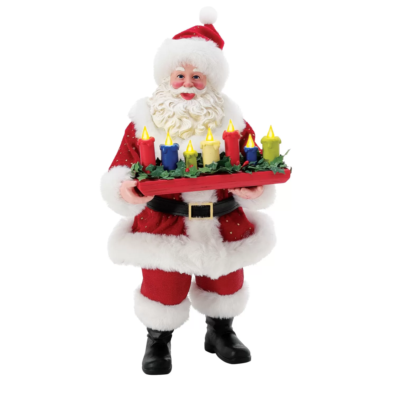 The Jolly Christmas Shop Santa Christmas Decorations | Possible Dreams Santa | Department 56 Possible Dreams All Aglow Figure 6013886