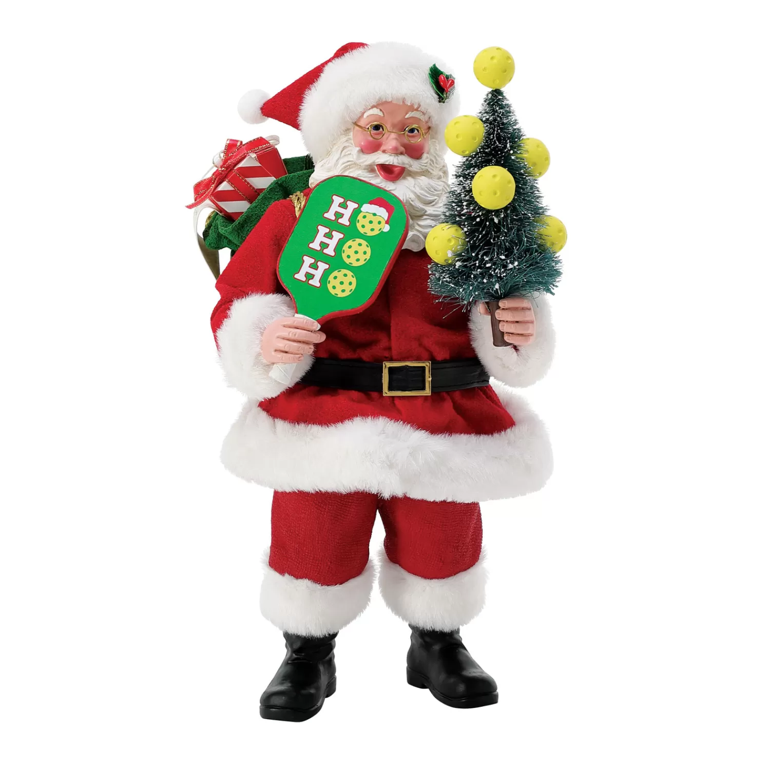 The Jolly Christmas Shop Santa Christmas Decorations | Possible Dreams Santa | Department 56 Possible Dreams Santa Have A Volley Jolly Christmas Pickleball Figure 6014790