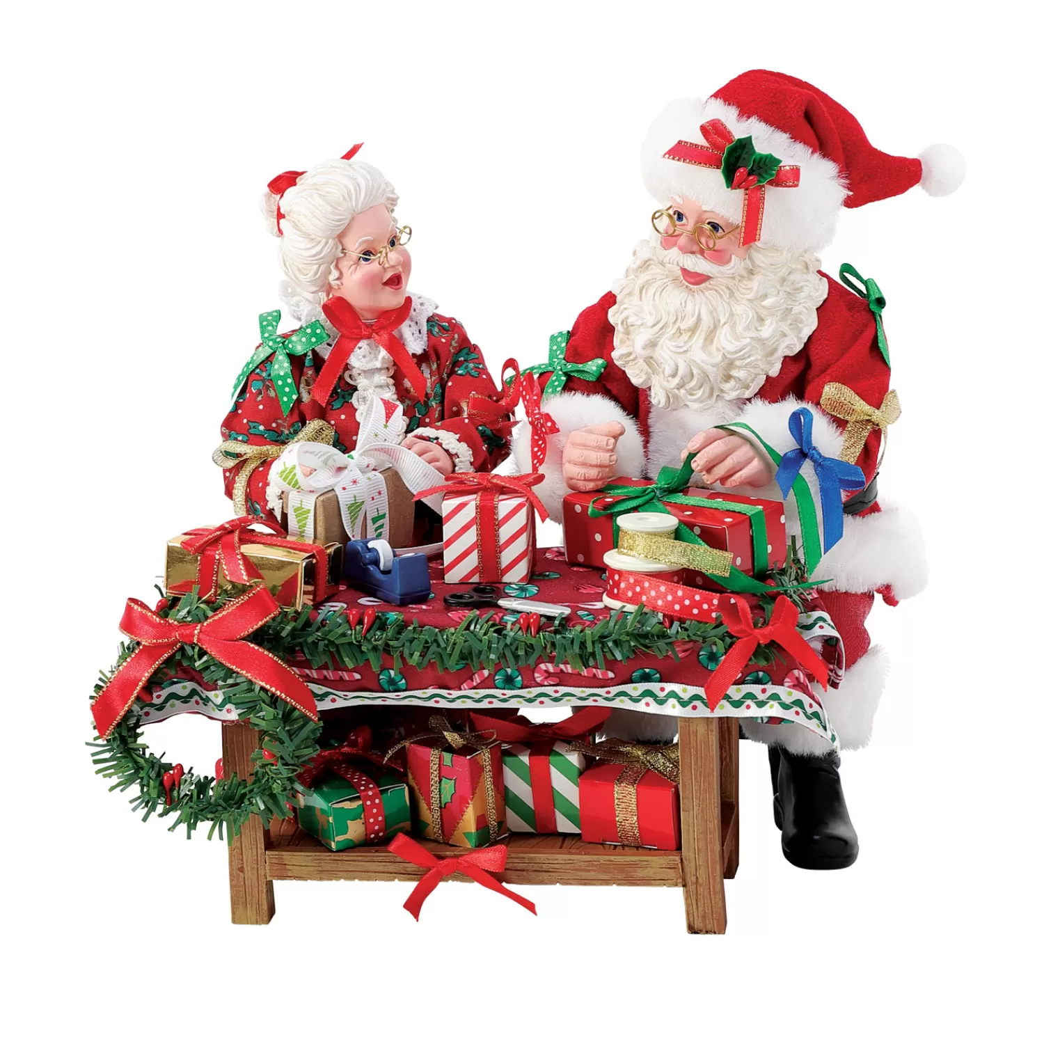 The Jolly Christmas Shop Santa Christmas Decorations | Possible Dreams Santa | Department 56 Possible Dreams Santa Stuck On You Figure 6013918