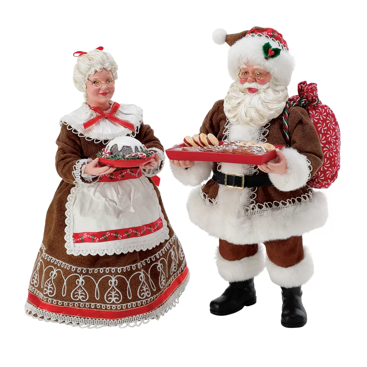 The Jolly Christmas Shop Santa Christmas Decorations | Candy And Food | Department 56 Possible Dreams Santa Sugar And Spice Figure 6013885