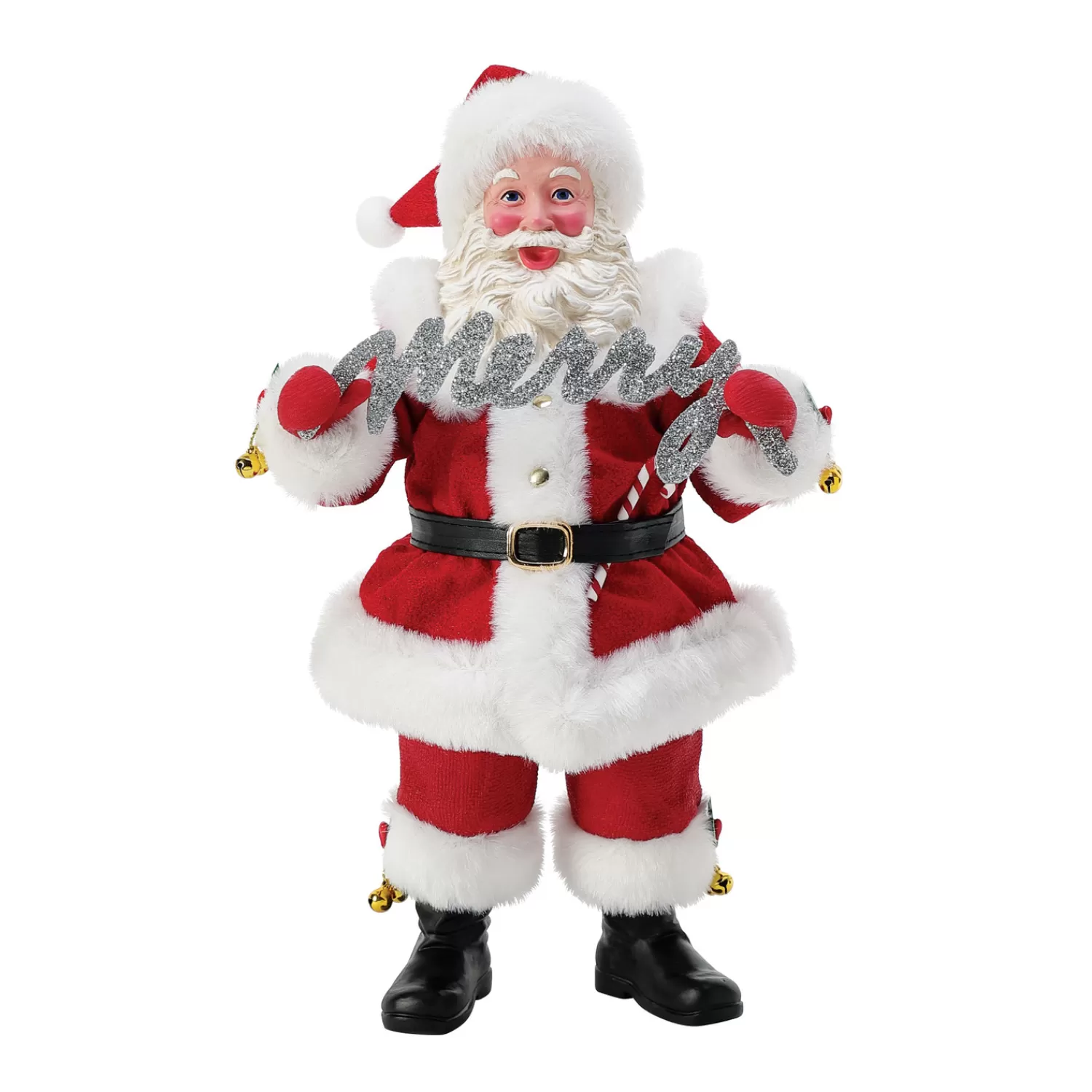 The Jolly Christmas Shop Santa Christmas Decorations | Possible Dreams Santa | Department 56 Possible Dreams Santa Very Merry Figure 6013887