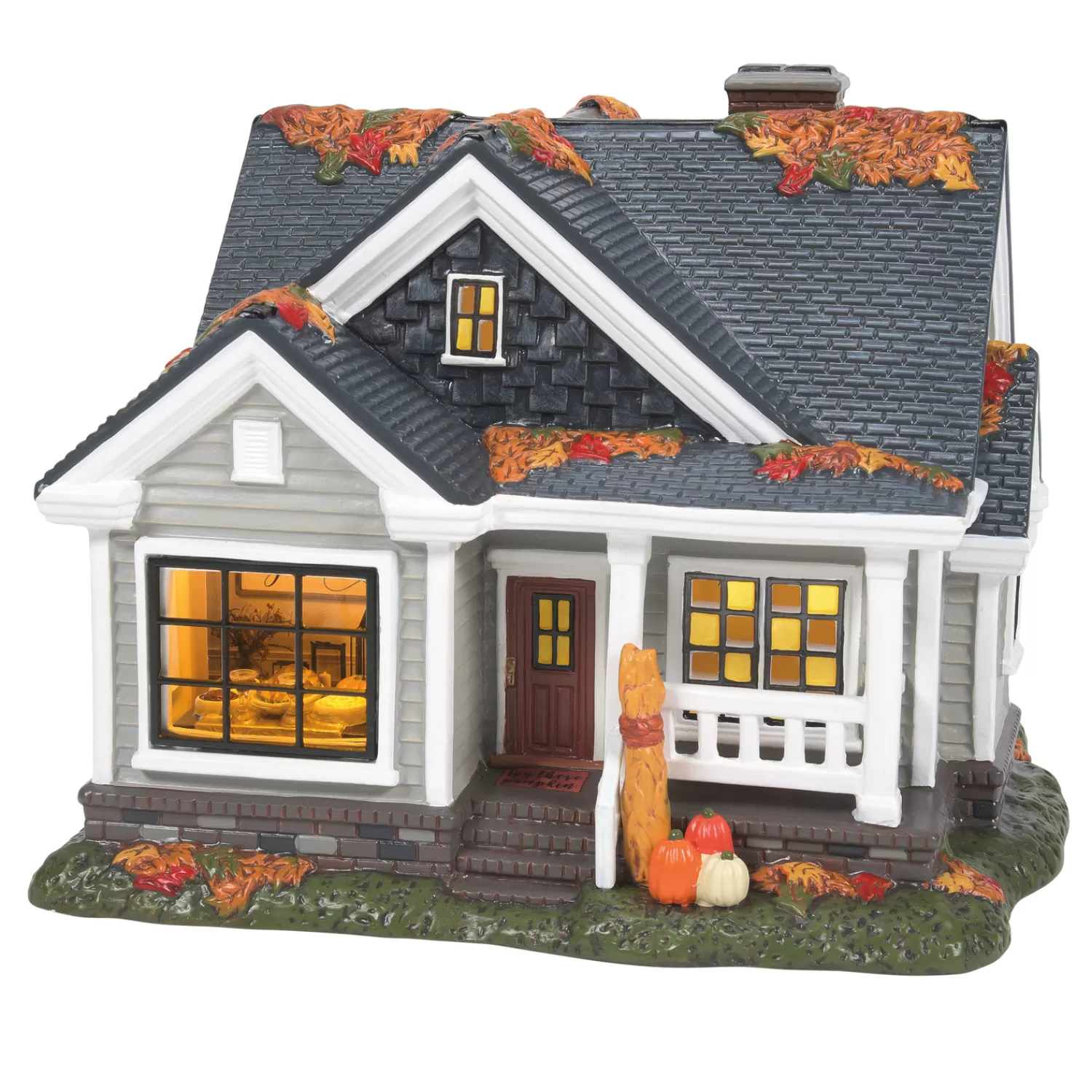 The Jolly Christmas Shop Fall Home Decor | Department 56 Halloween | Department 56 Snow Village First Edition Gather 'Round For Thanksgiving Building 6013600FE