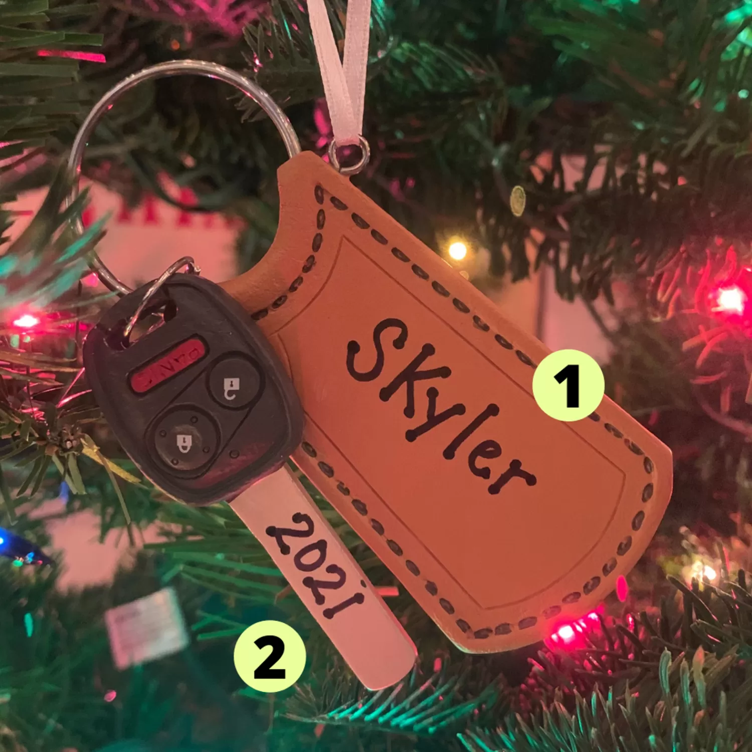 The Jolly Christmas Shop Personalized Ornaments·Misc. | Hallmark 3.5" New Driver Personalized Christmas Ornament 1HGO2864