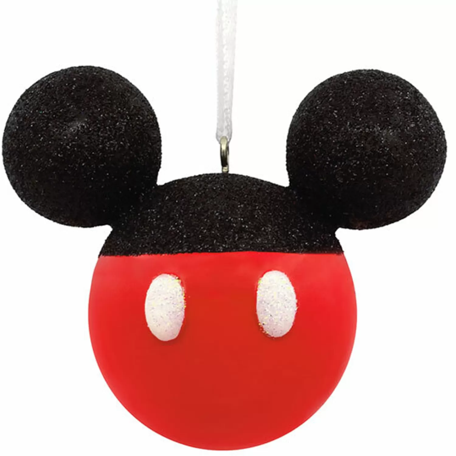 The Jolly Christmas Shop Mickey Mouse | Disney | Hallmark 3" Mickey Mouse Glitter Icon Christmas Ornament 2HCM9441