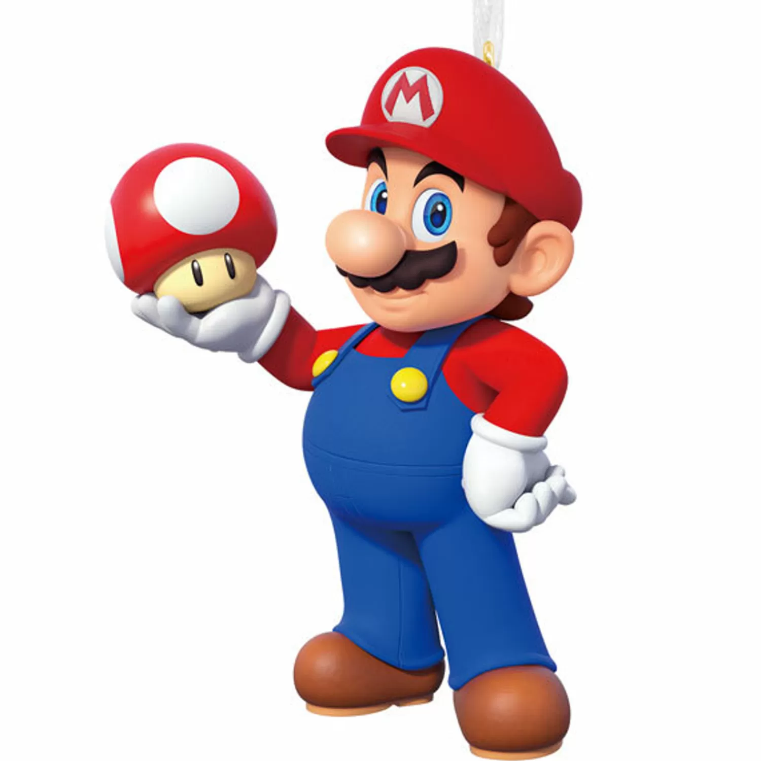 The Jolly Christmas Shop Lincensed·Nintendo | Hallmark 3" Nintendo Mario With Mushroom Christmas Ornament 2HCM9092