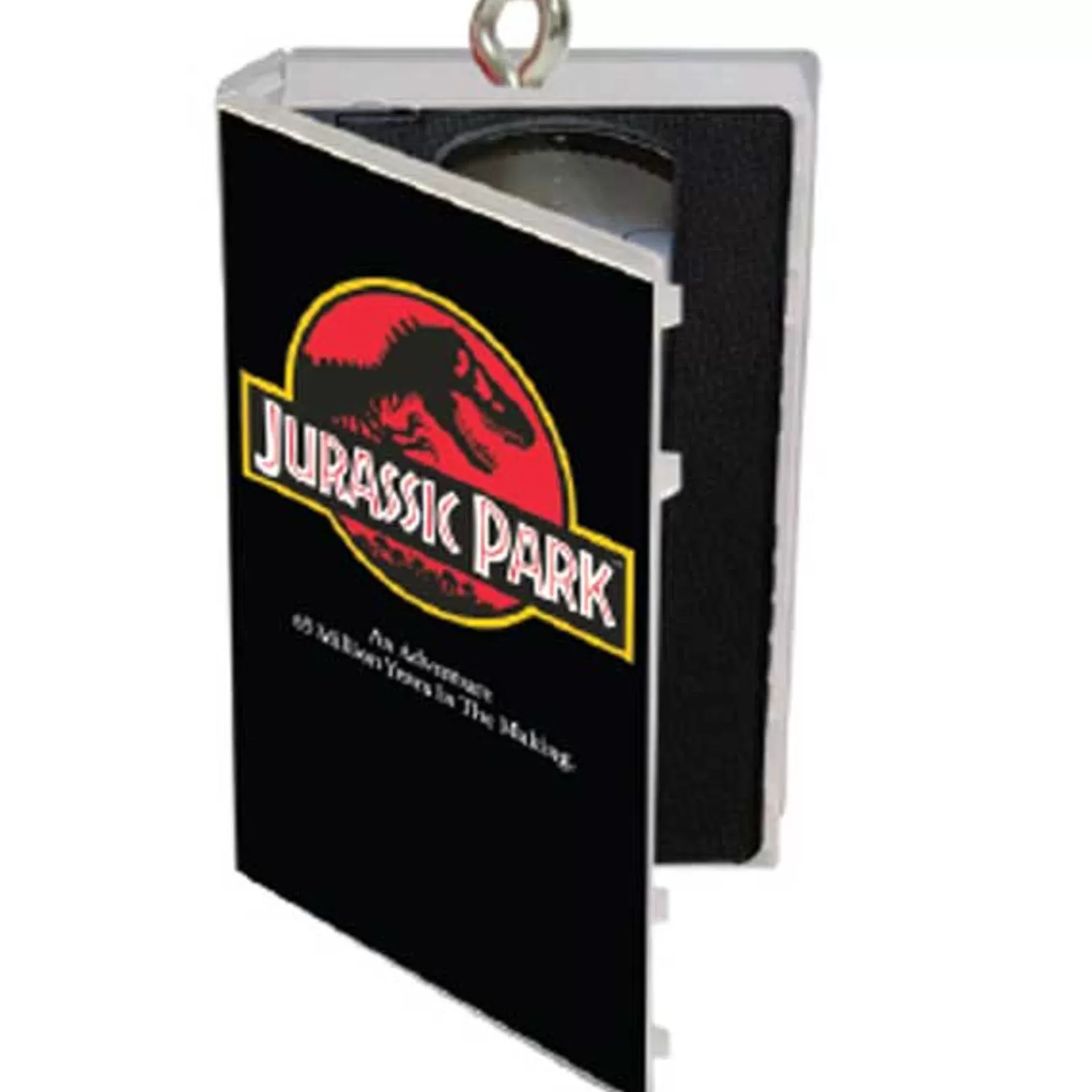 The Jolly Christmas Shop Storybook And Legends | Hallmark 3" VHS Jurassic Park Movie Christmas Ornament 2HCM9592