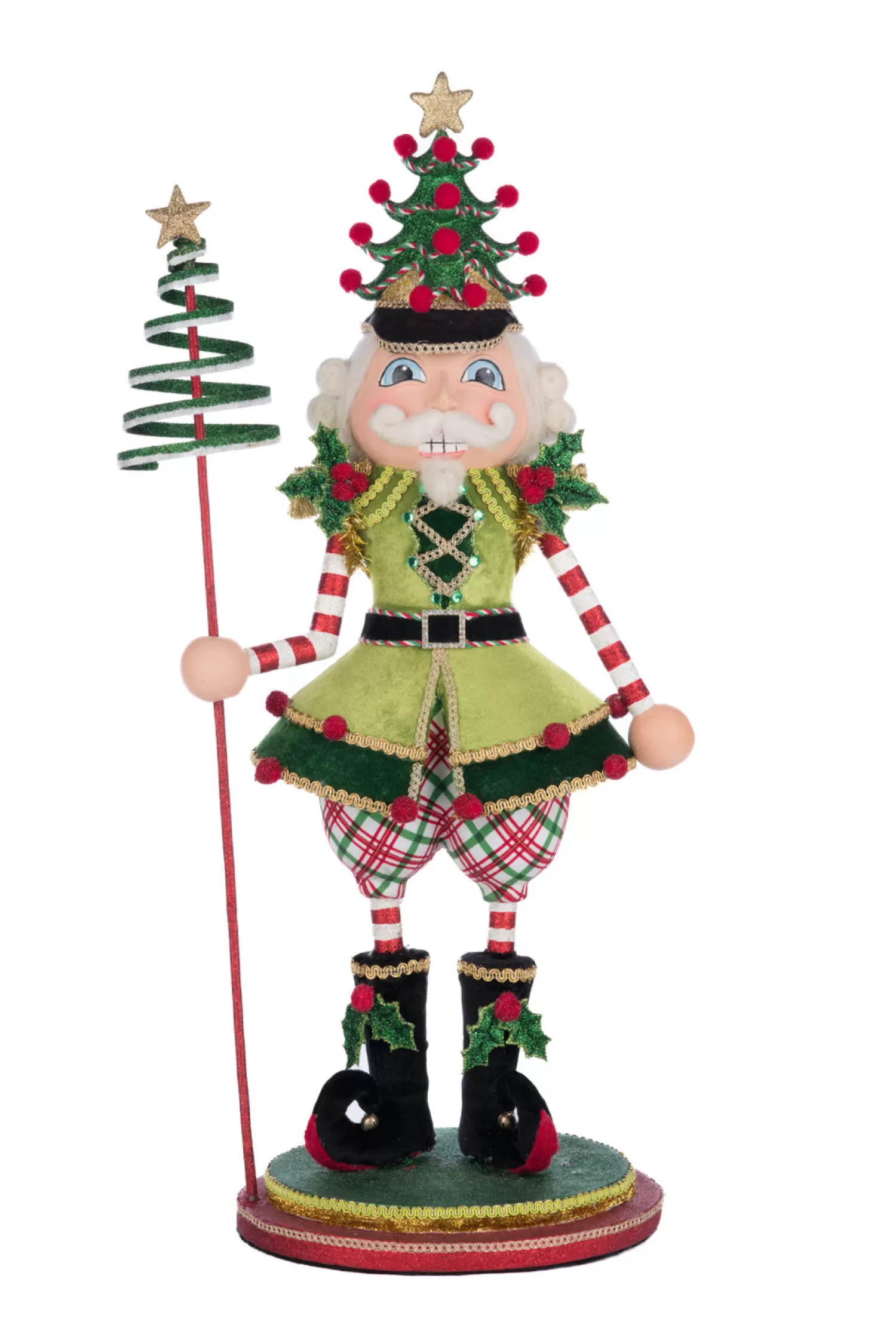 The Jolly Christmas Shop Nutcracker Decorations | Figures | Katherine's Collection 20.5" Captain Hollis Berry Nutcracker Christmas Decoration 28-428343