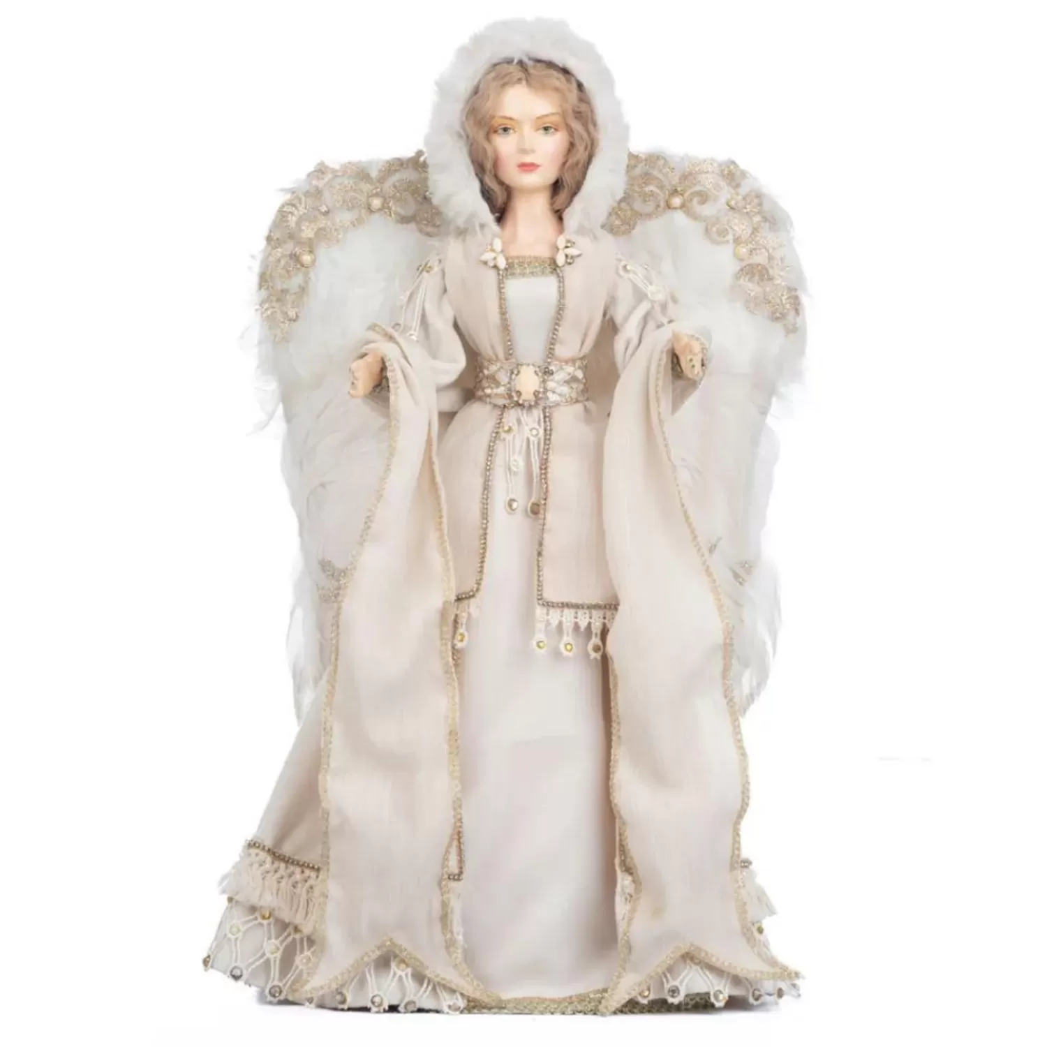 The Jolly Christmas Shop Oh Night Divine | Religious | Katherine's Collection 20" Comfort And Joy Angel Tree Topper 28-228648