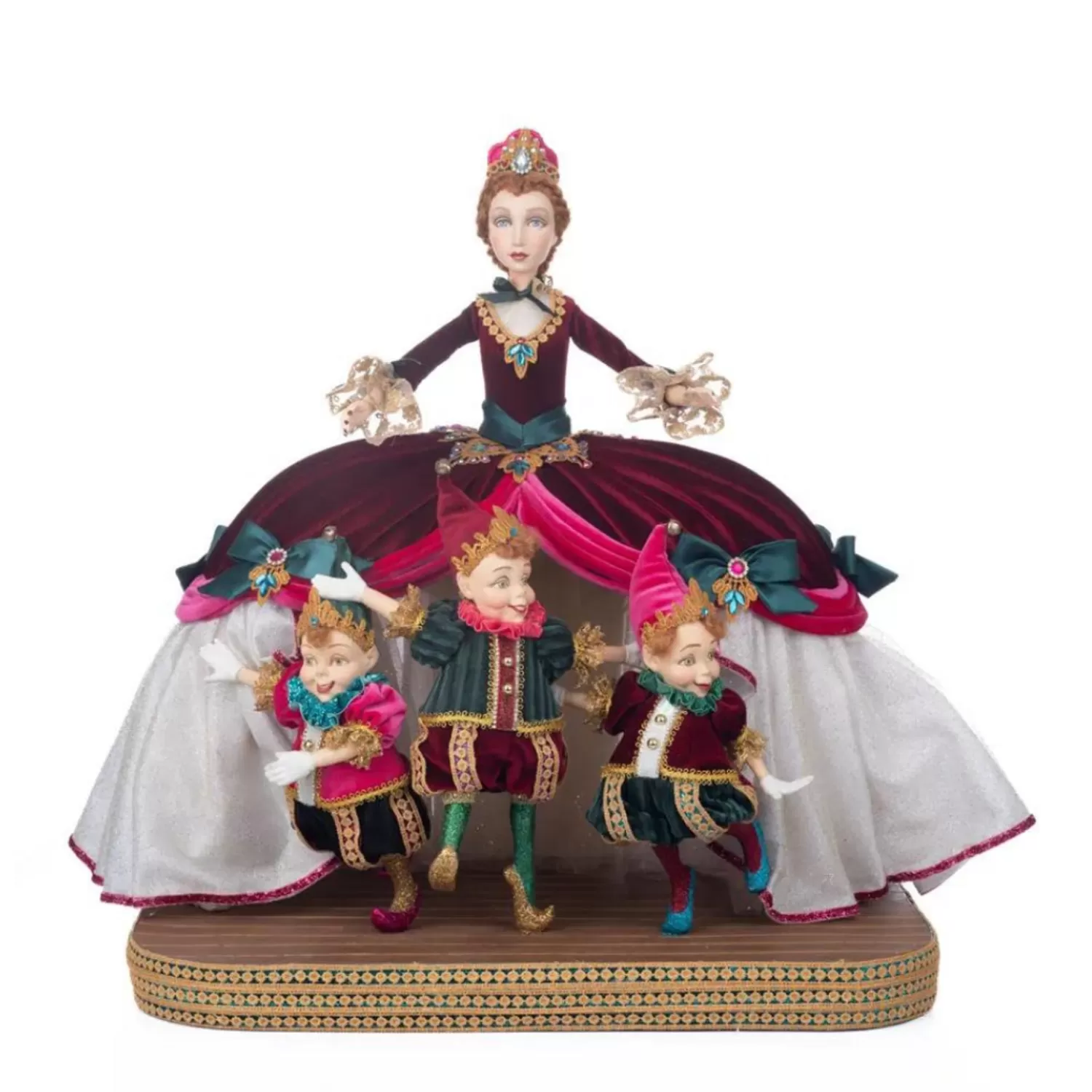 The Jolly Christmas Shop Nutcracker Decorations | Figures | Katherine's Collection 22" Mother Ginger With Scene Christmas Figure 28-328847