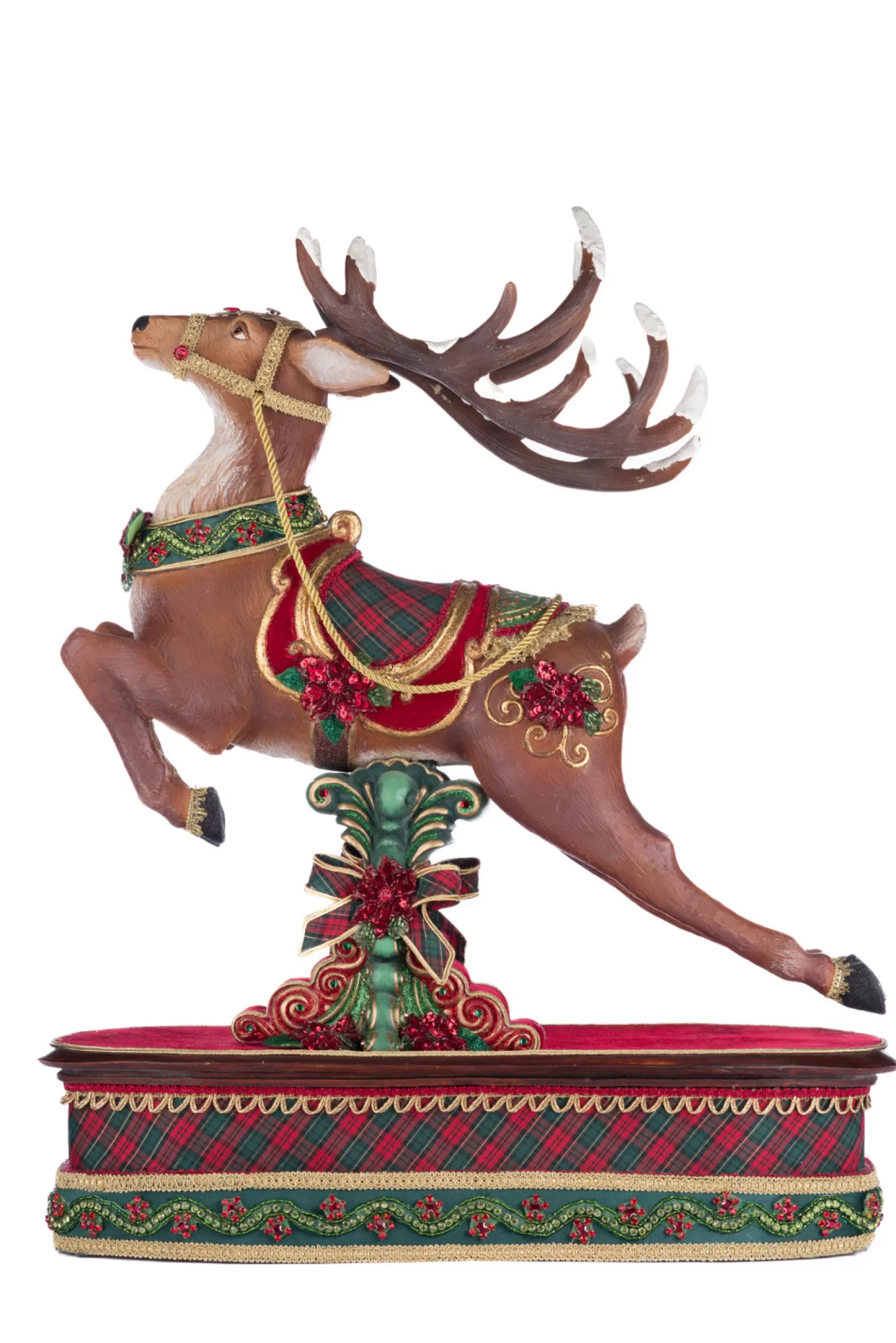 The Jolly Christmas Shop Reindeer | Figures | Katherine's Collection 24.5" Holiday Magic Reindeer Christmas Decoration 28-428335