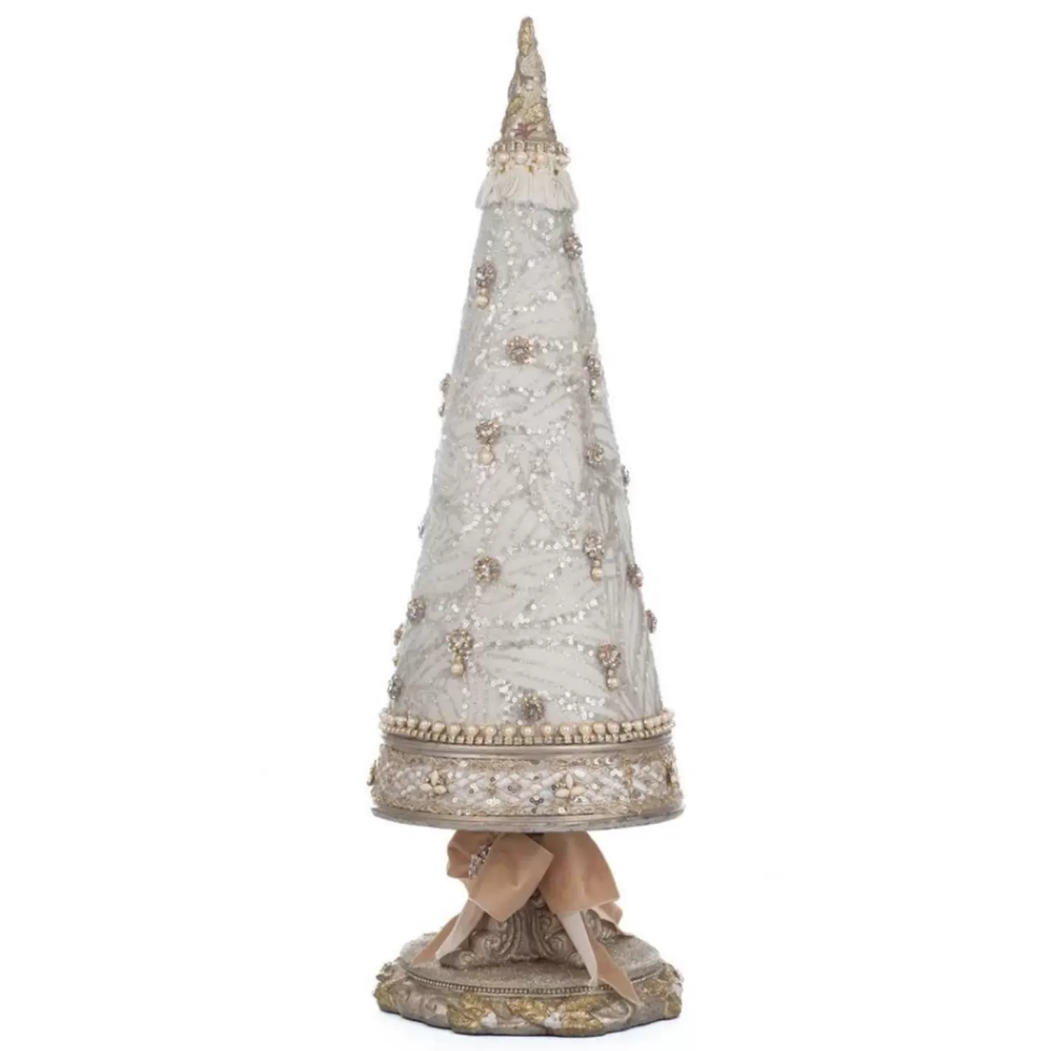 The Jolly Christmas Shop Snowflake Soiree | Elegant | Katherine's Collection 26" Comfort And Joy Tabletop Tree 28-228640