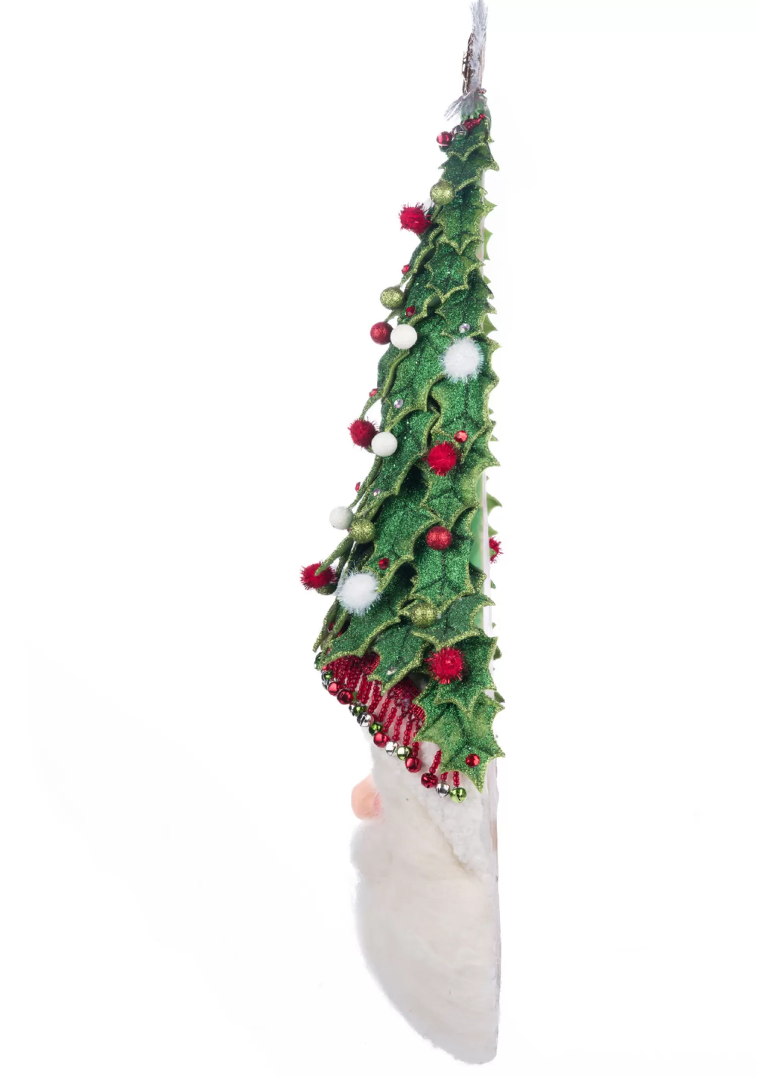 The Jolly Christmas Shop Tinsel Town | Santa Christmas Decorations | Katherine's Collection 30" Holly Woods Santa Wall Mask Christmas Decoration 28-428357