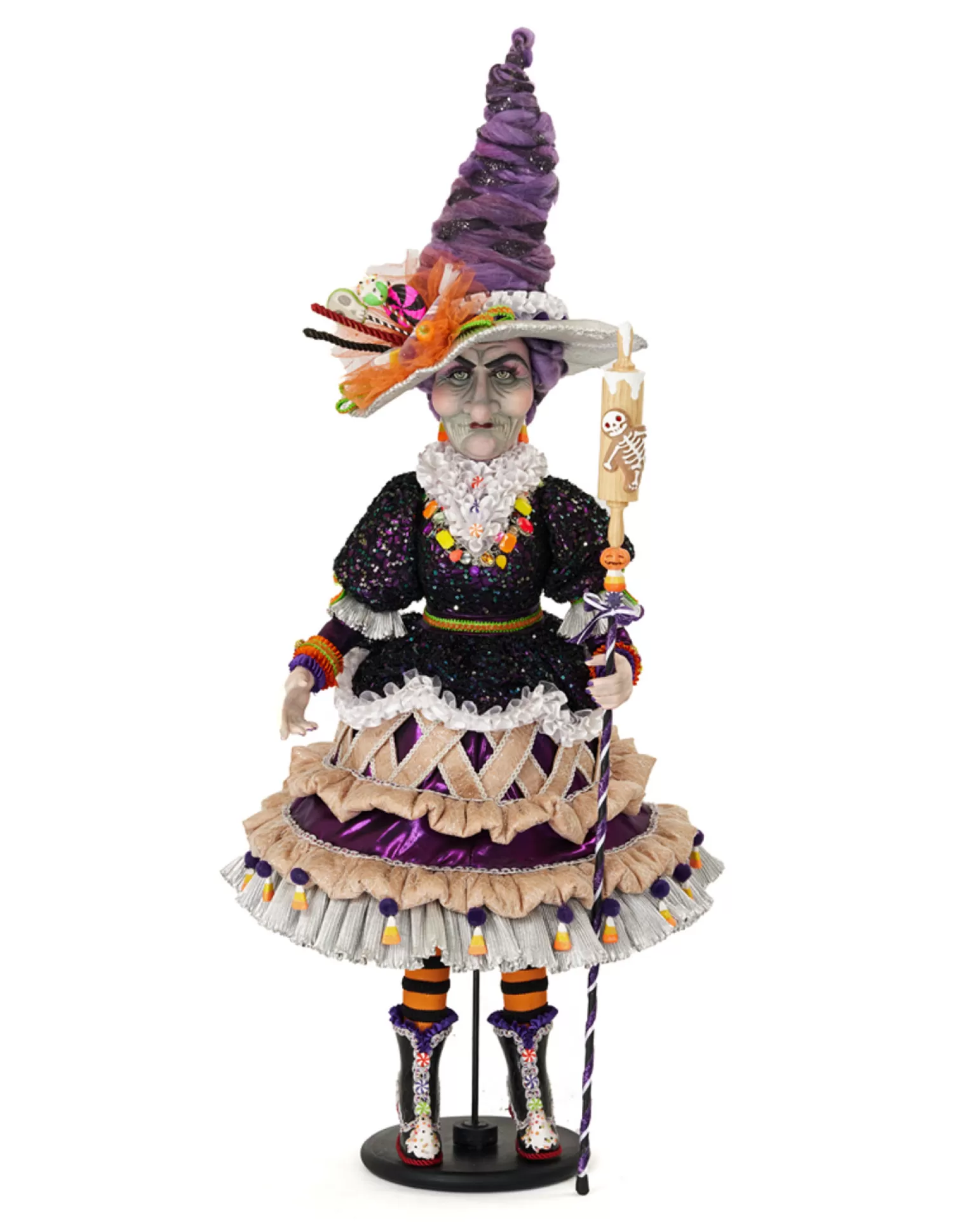 The Jolly Christmas Shop Katherine's Collection Halloween·Disturbing Delights | Katherine's Collection 44" Disturbing Delights Sweetie Pie Witch Doll Halloween Decoration 28-228424