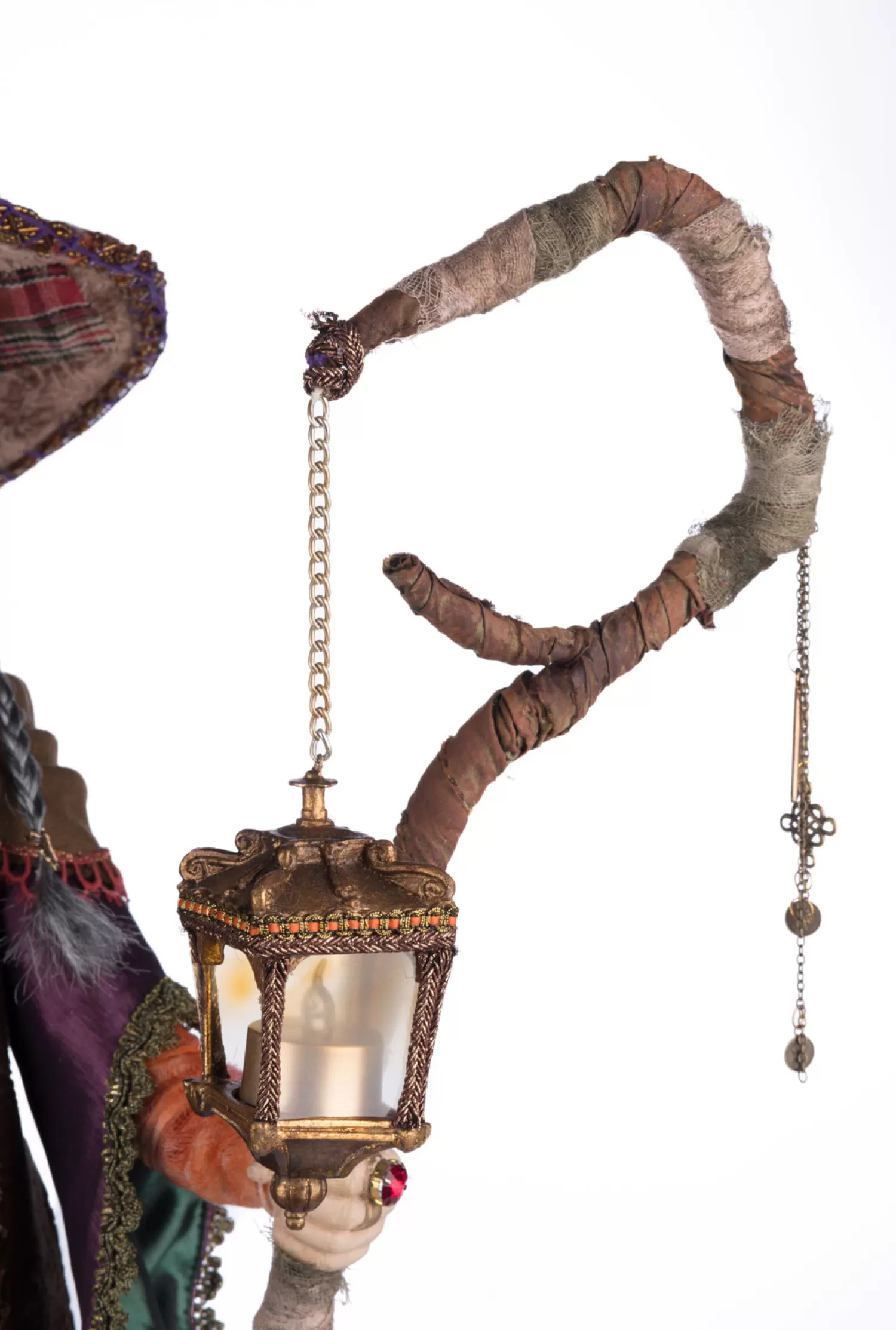 The Jolly Christmas Shop Katherine's Collection Halloween·Broomstick Acres | Kathrine's Collection 23.5" Finnegan O’Frightful Warlock Doll Halloween Decoration 28-428161