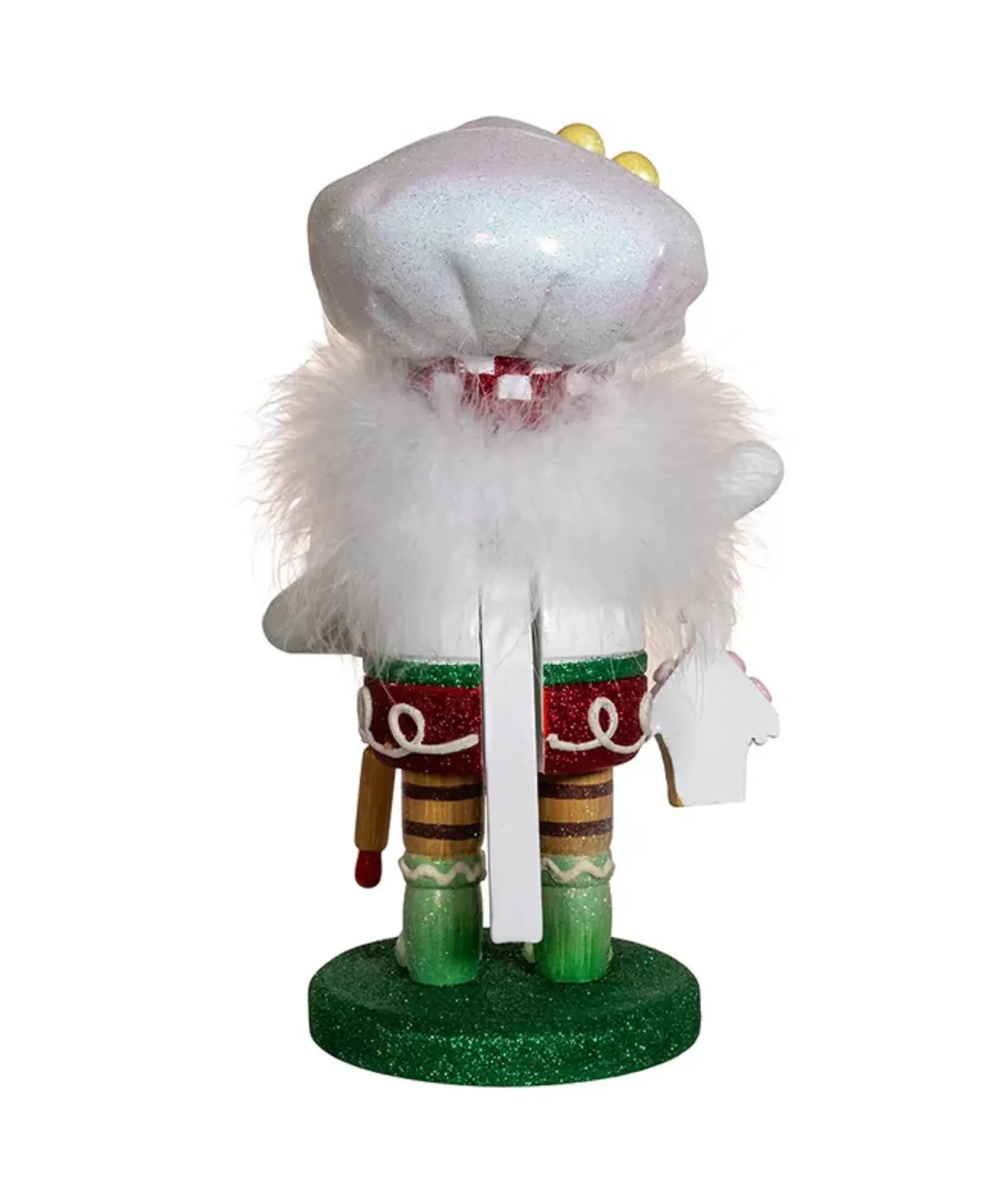 The Jolly Christmas Shop Gingerbread | Candy Land | Kurt Adler 10" Hollywood Nutcrackers Gingerbread Baker Boy Nutcracker HA0712