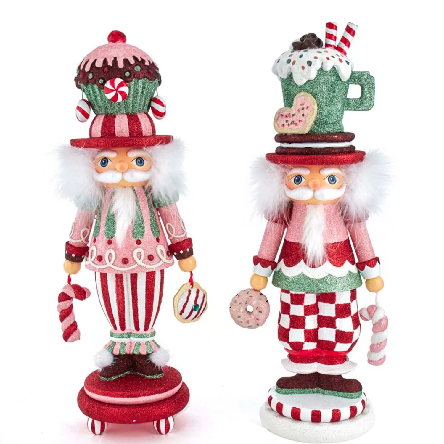 The Jolly Christmas Shop The Candy Shop | Nutcracker Decorations | Kurt Adler 16.5" Hollywood Nutcrackers Candy Pattern Nutcrackers HA0515
