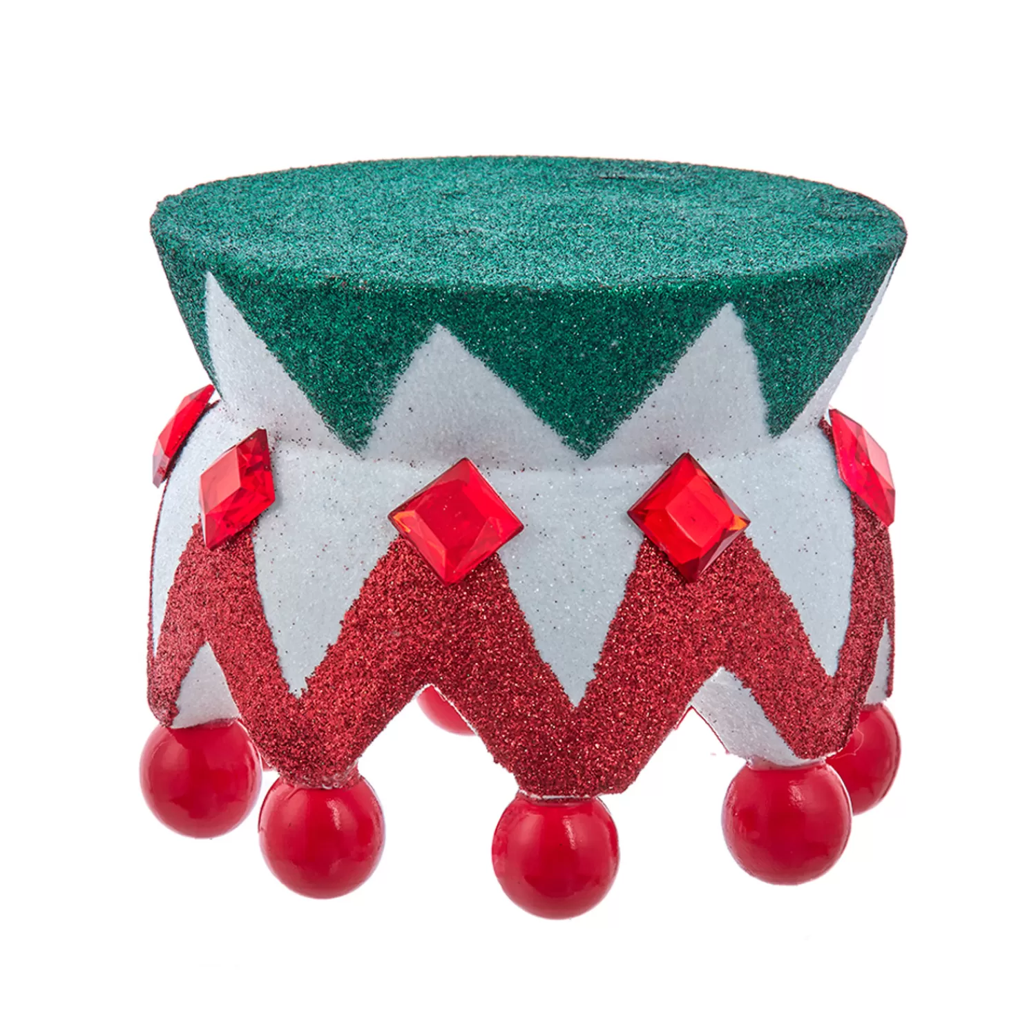 The Jolly Christmas Shop Tinsel Town | Nutcracker Decorations | Kurt Adler 4" Hollywood Nutcrackers Glittered Nutcracker Base Stand HA0683