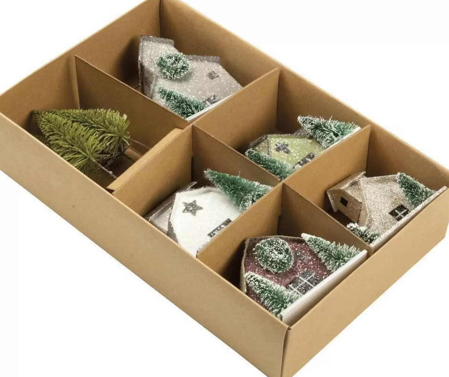 The Jolly Christmas Shop Vintage Reincarnated | All Is Calm | Primitives By Kathy Glittered Barn And Houses Sitter Set 104279