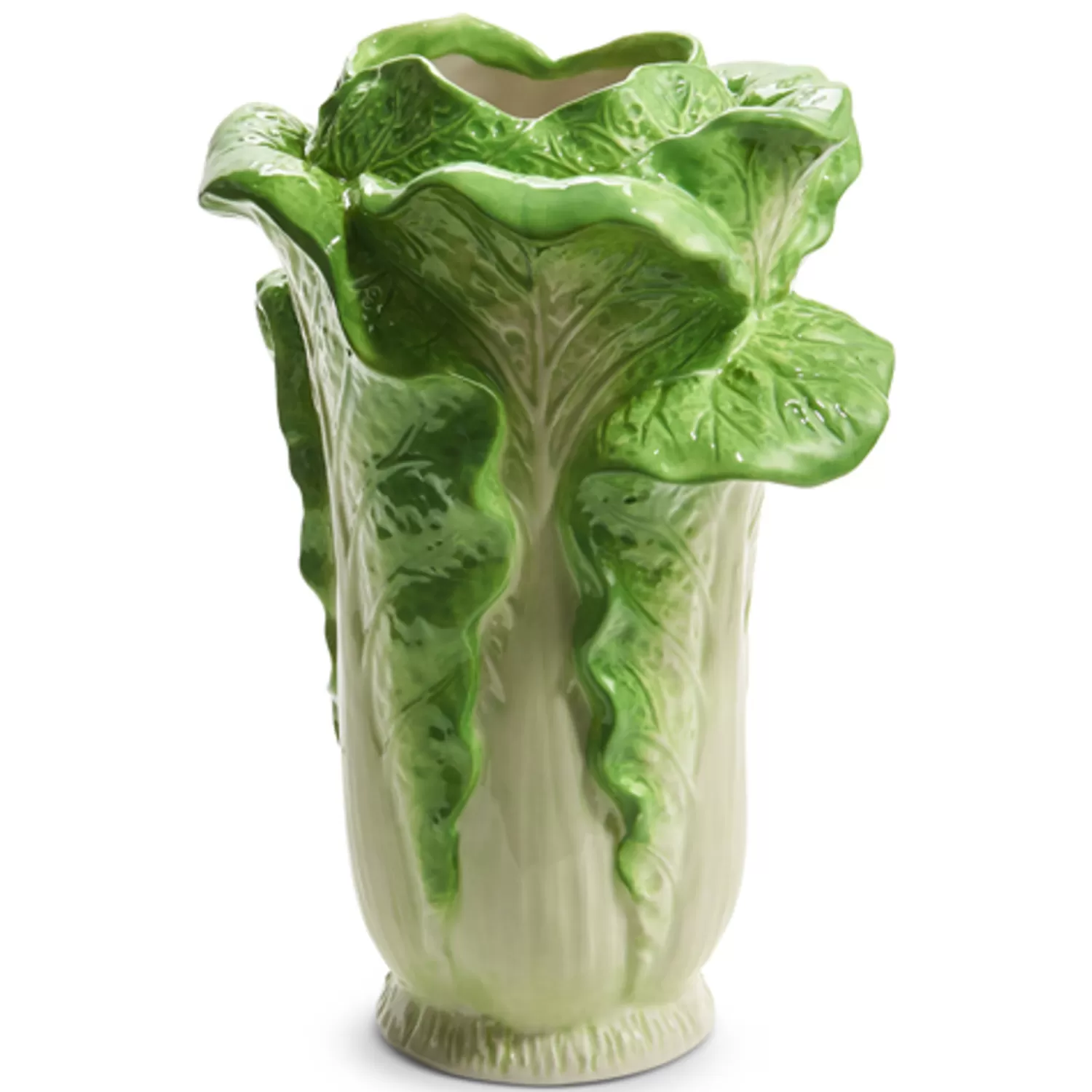 The Jolly Christmas Shop Figurines | Raz 12.5" Green Cabbage Vase Spring Decoration 4411193