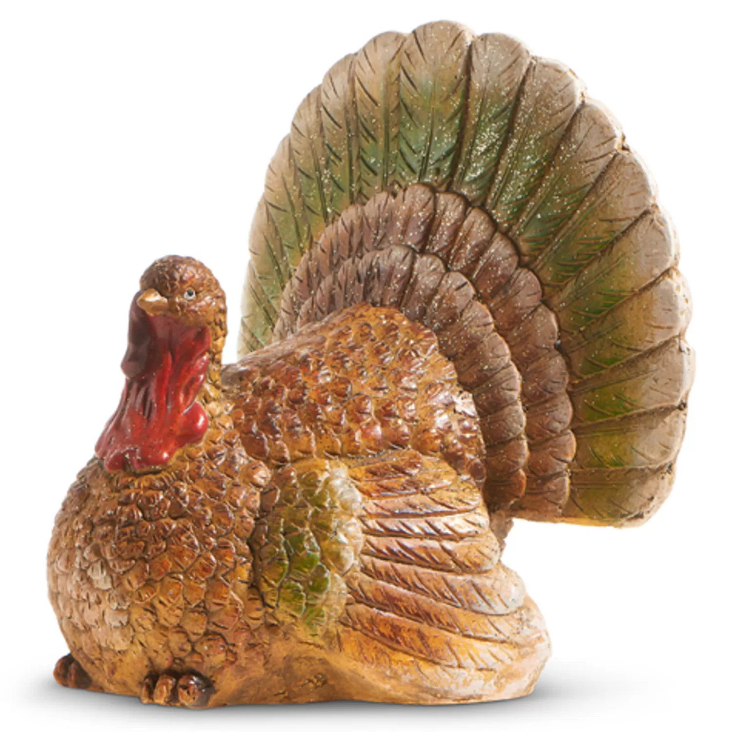 The Jolly Christmas Shop Fall Home Decor | Halloween Indoor Decorations | Raz 13" Large Turkey Fall Thanksgiving Decoration 4317045