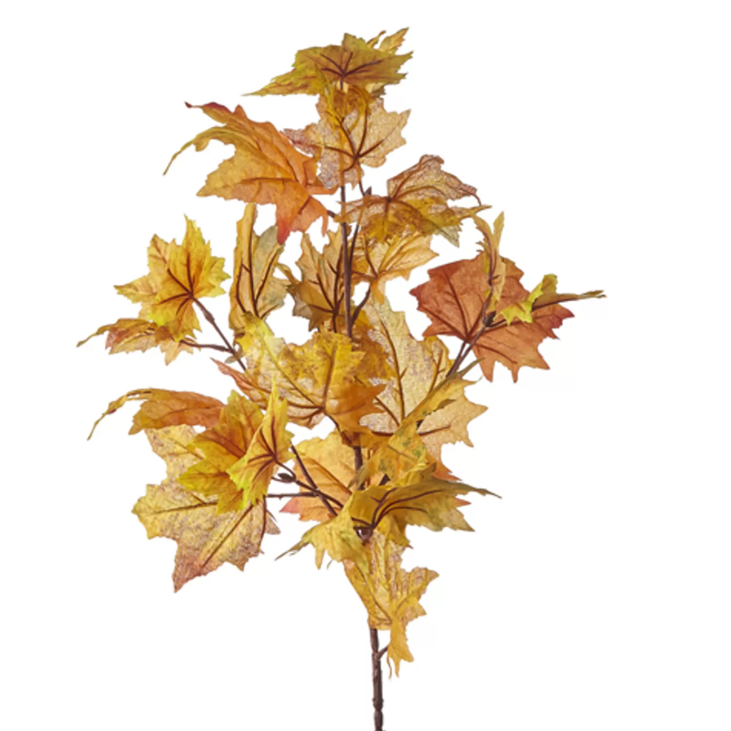 The Jolly Christmas Shop Fall Home Decor | Halloween Picks And Sprays | Raz 37" Maple Leaf Fall Spray Decoration F4102427