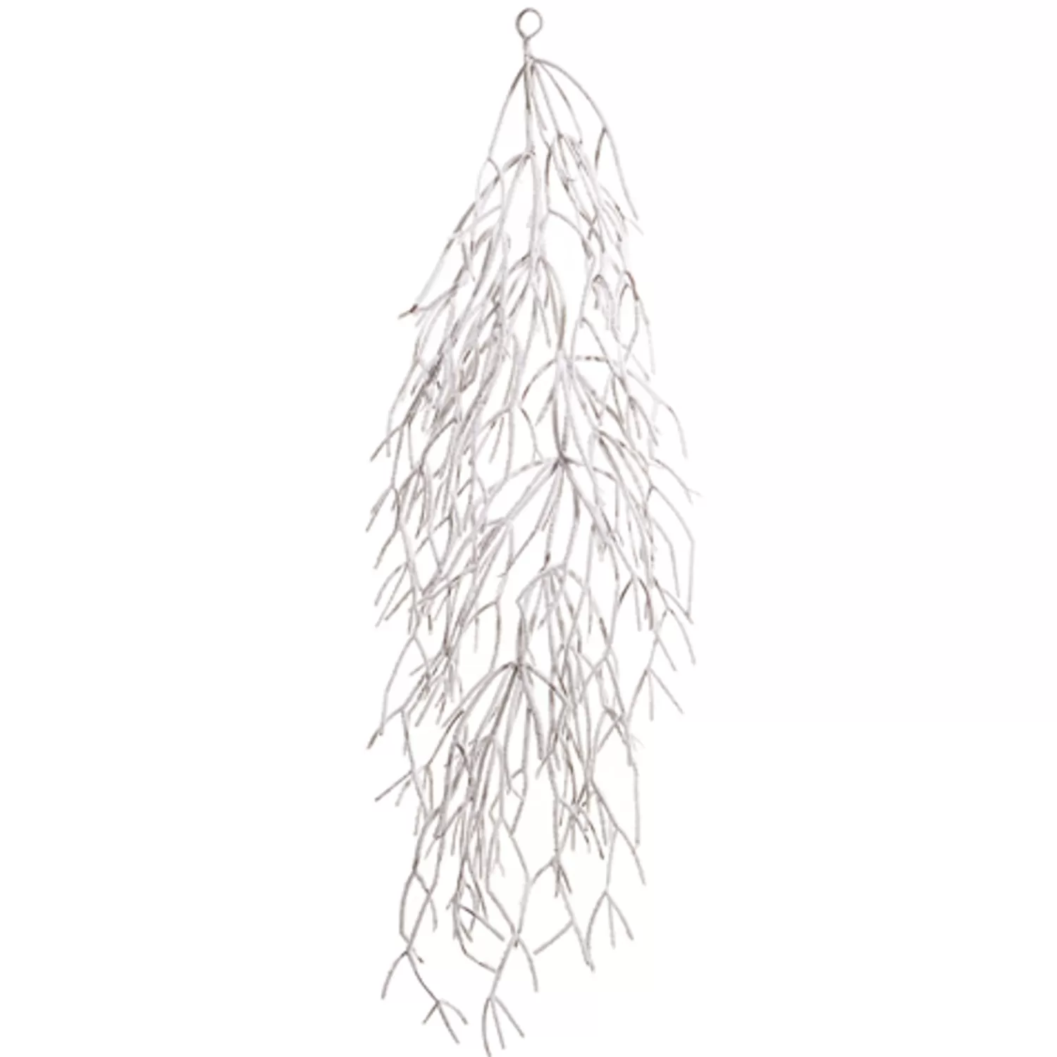 The Jolly Christmas Shop Snowflake Soiree | Snow Christmas Decorations | Raz 37" Snowy Branch Christmas Decoration F4424606