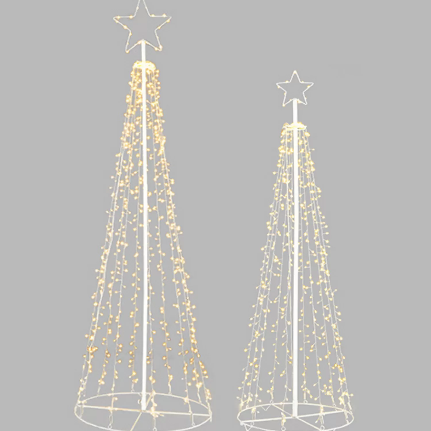 The Jolly Christmas Shop Snowflake Soiree | Snow Christmas Decorations | Raz 4.5' Or 6' Lighted Tree Outdoor Christmas Decoration