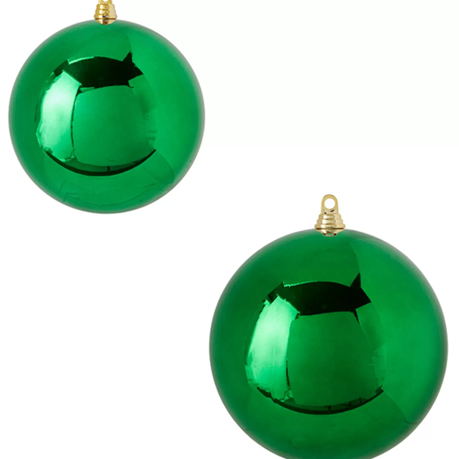 The Jolly Christmas Shop Ball Ornaments | Raz 5" Or 10" Green Large Ball Christmas Ornament