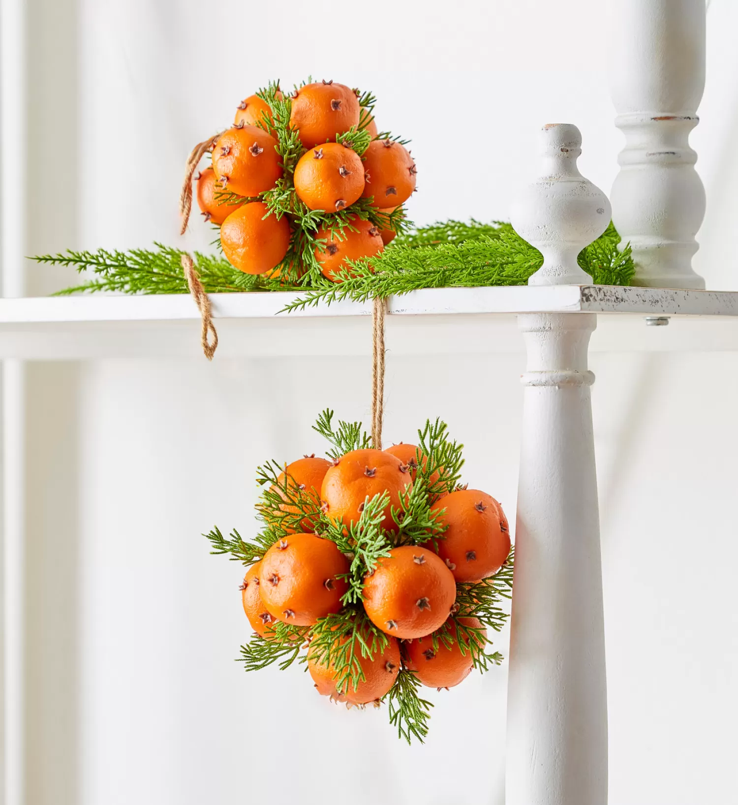 The Jolly Christmas Shop Gingerbread Lane | Miscellaneous | Raz 5" Or 6" Orange Pomander Christmas Ornament