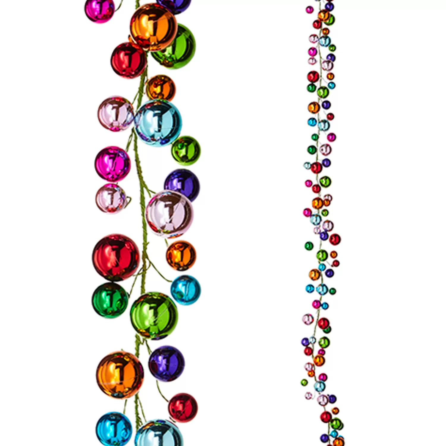 The Jolly Christmas Shop The Candy Shop | Oh Night Divine | Raz 6' Multicolor Ball Christmas Garland G4202280