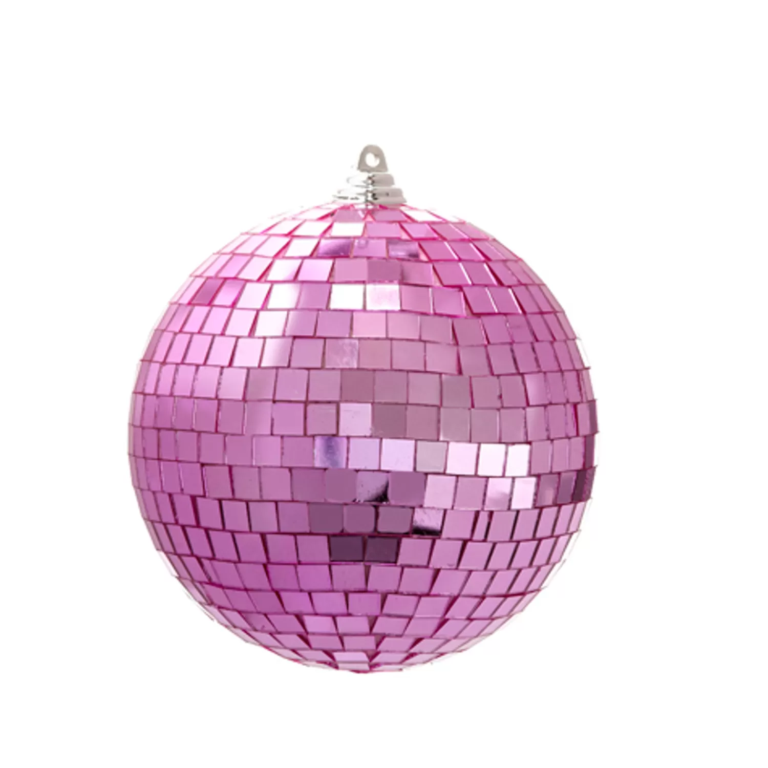 The Jolly Christmas Shop Hipster Tree | A Blushing Holiday | Raz 6" Or 8" Large Pink Disco Ball Christmas Ornament