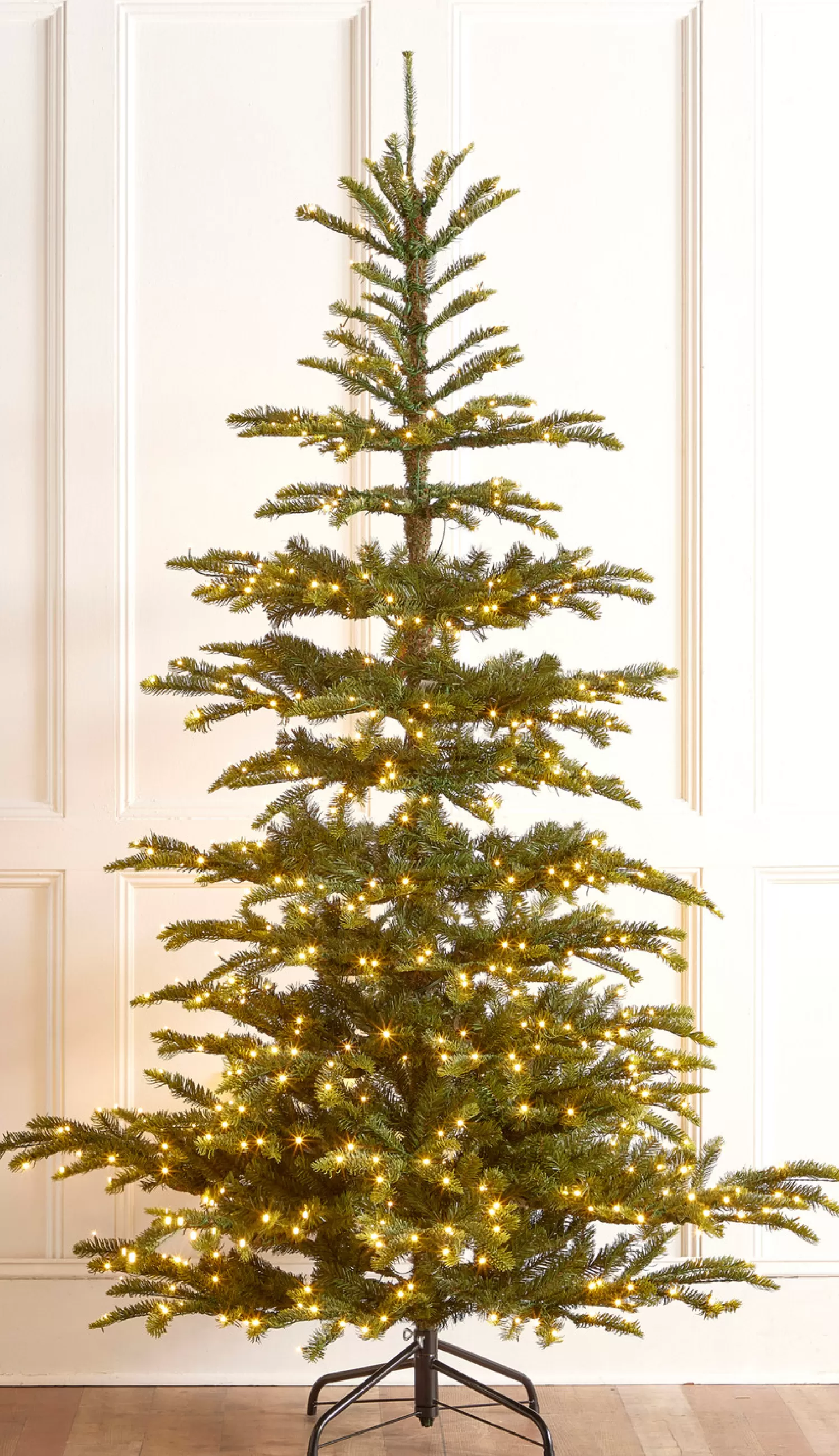 The Jolly Christmas Shop Eric Cortina | Gingerbread Lane | Raz 7.5' Or 9' O Tannenbaum Norwegian Spruce Real Feel Christmas Tree With Brilliant LED Lights