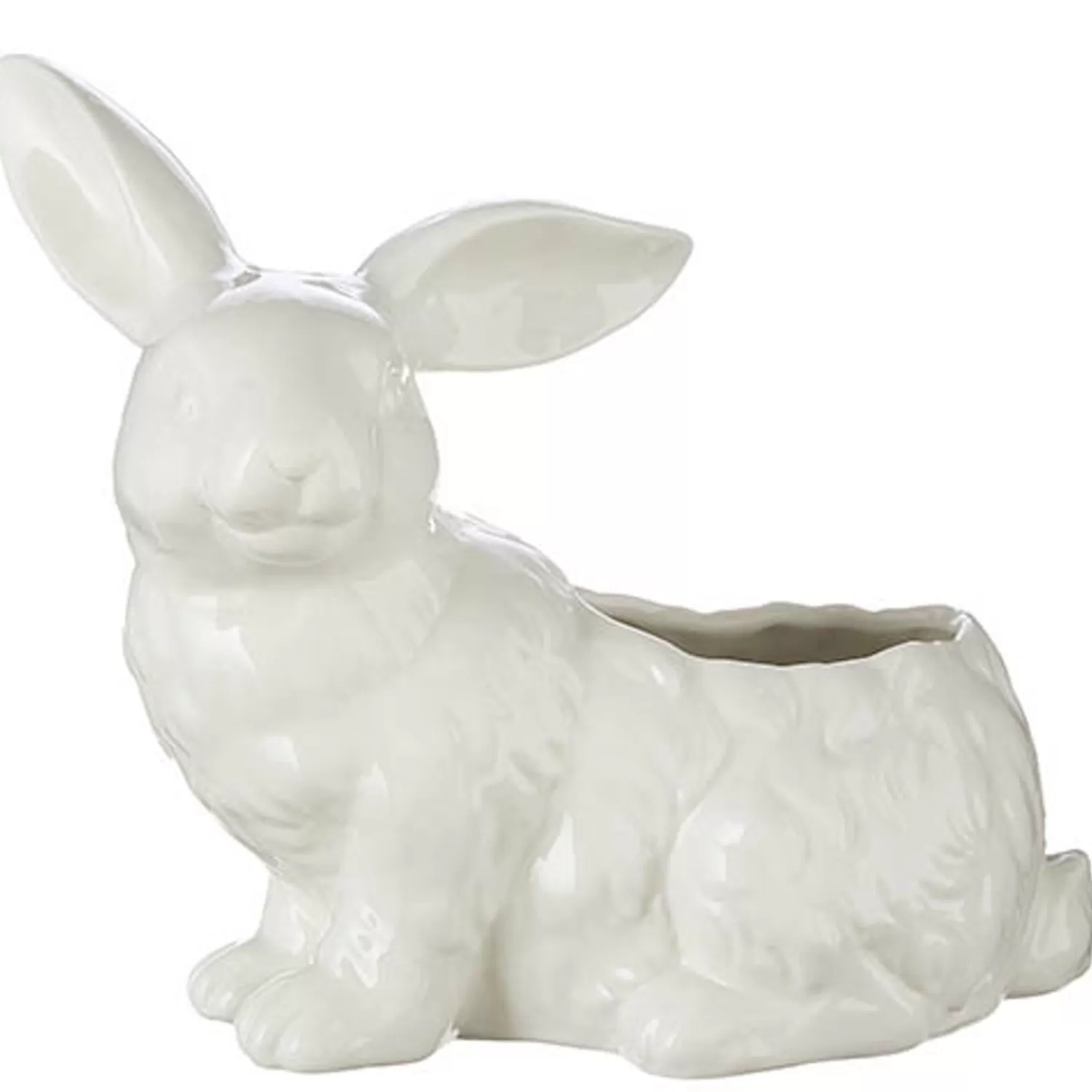 The Jolly Christmas Shop Figurines | Raz 8.5" Bunny Container Easter Decoration 4216087